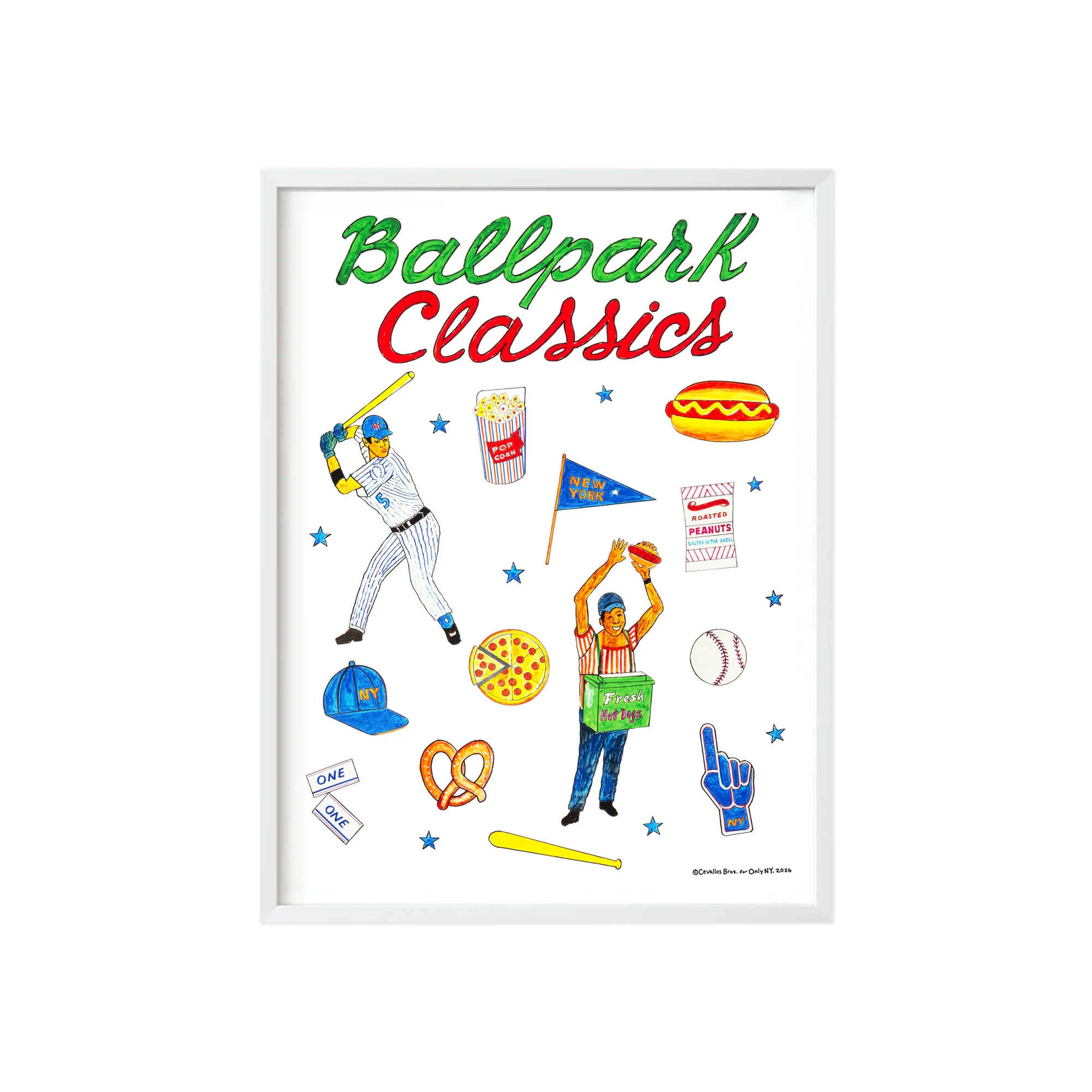 Ballpark Classics Print