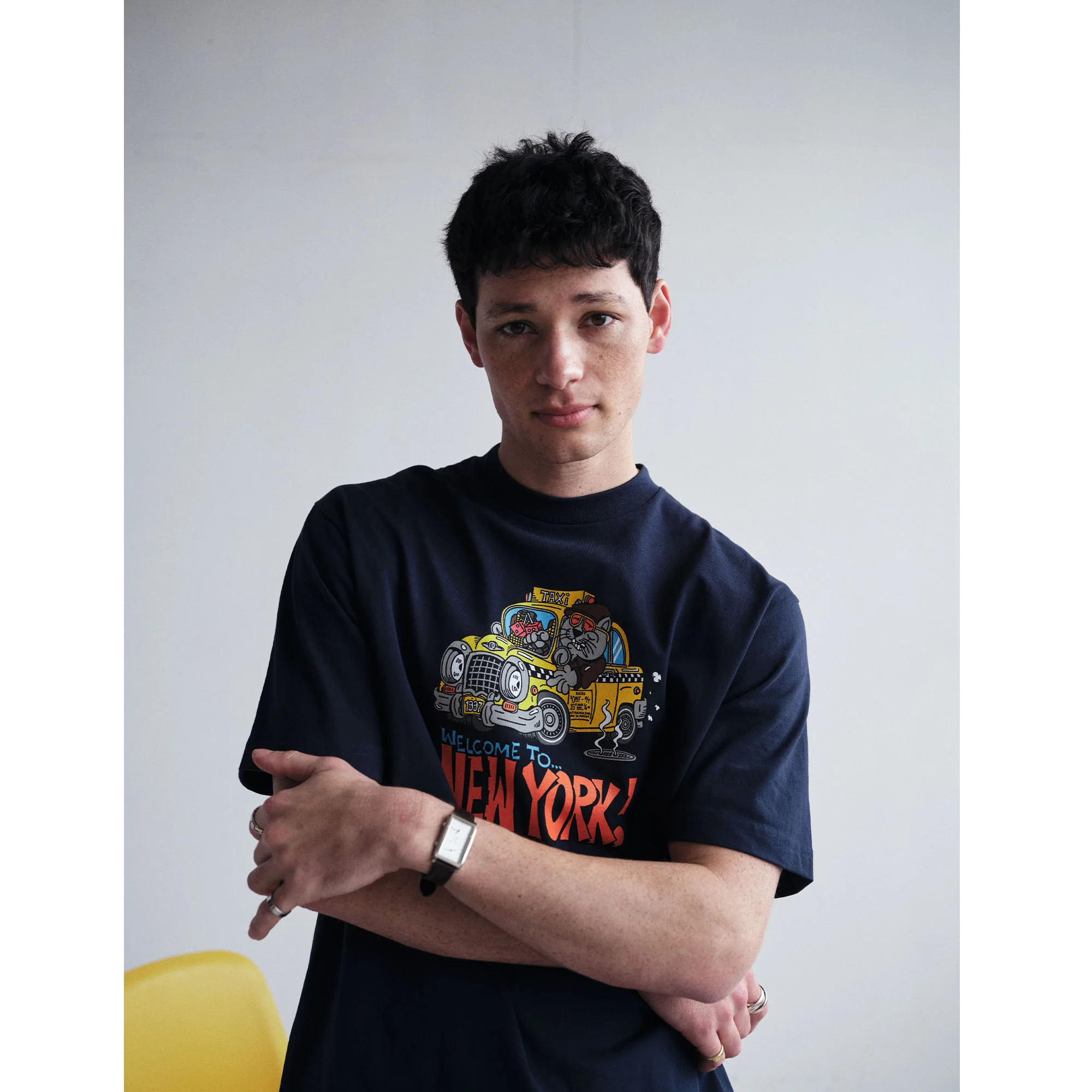 Cabbie Cat T-Shirt - Image 4