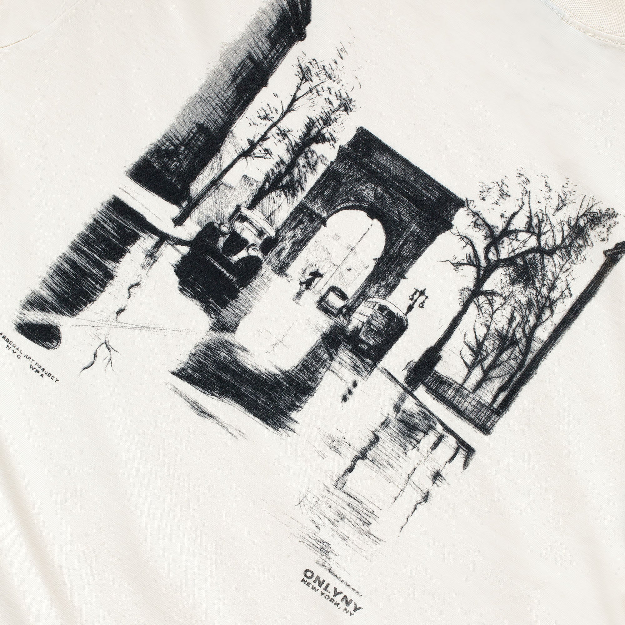 Greenwich Charcoal Long Sleeve T-Shirt - Image 5