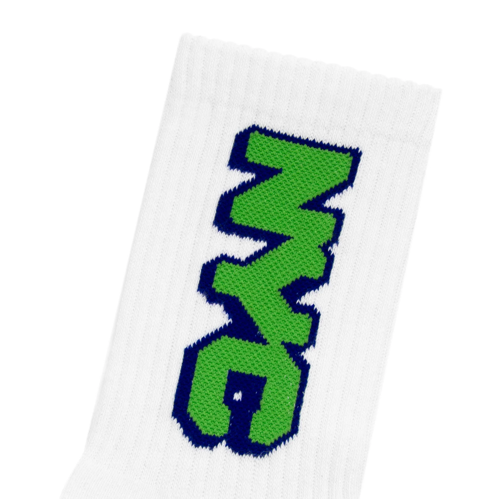 Chunky Drop Shadow Logo Socks - Image 3