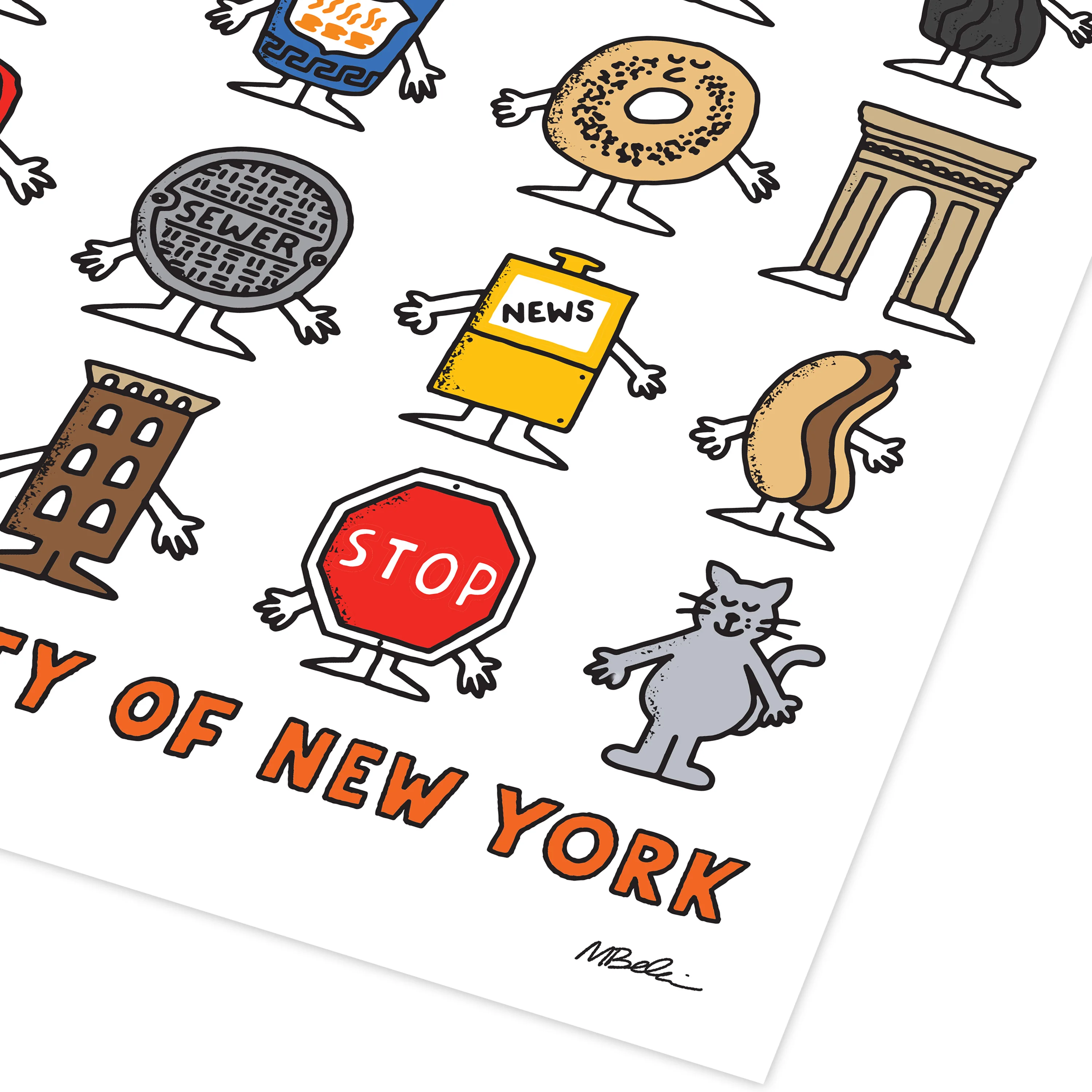 Community of New York Print - Image 3