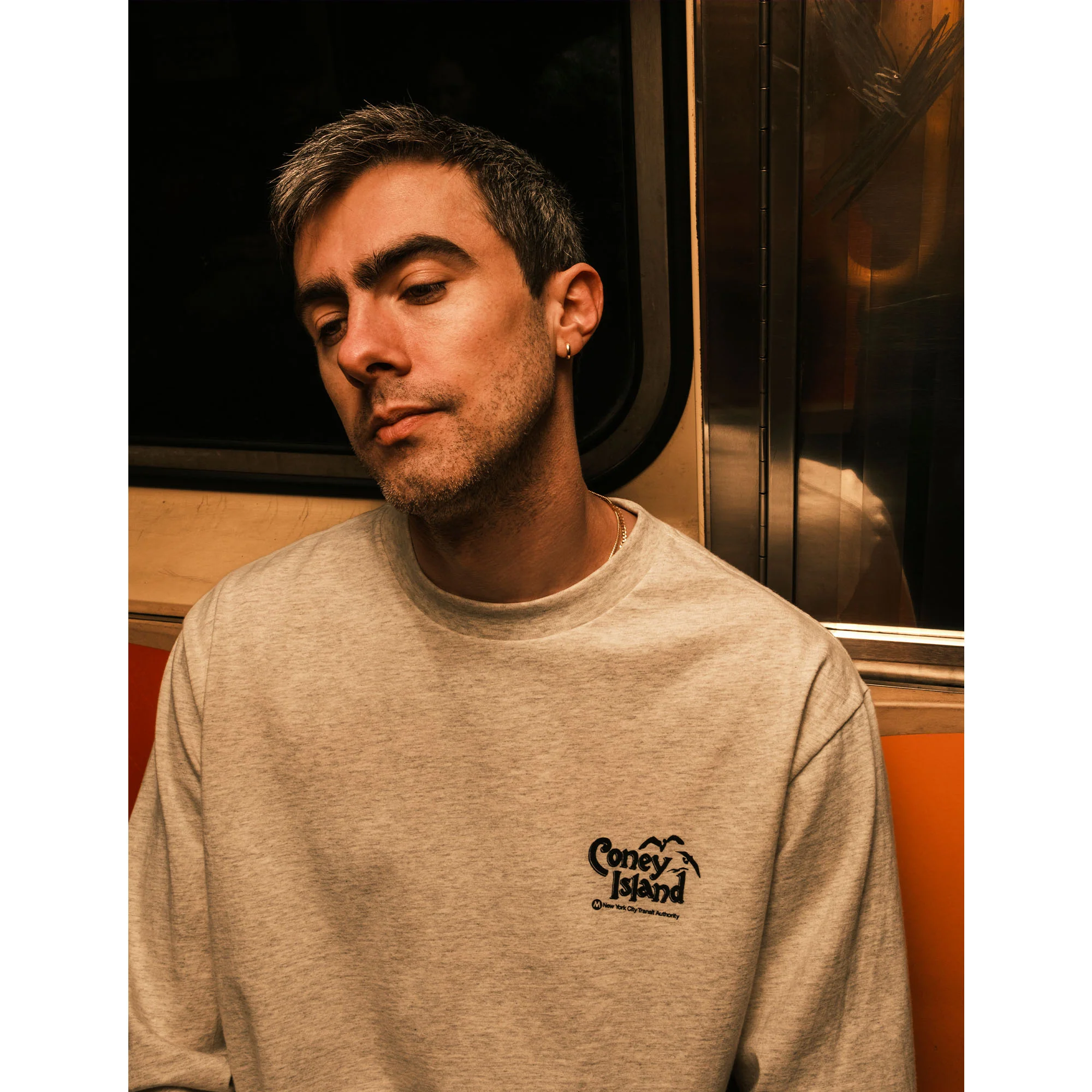 MTA Coney Island Views Long Sleeve T-Shirt - Image 2