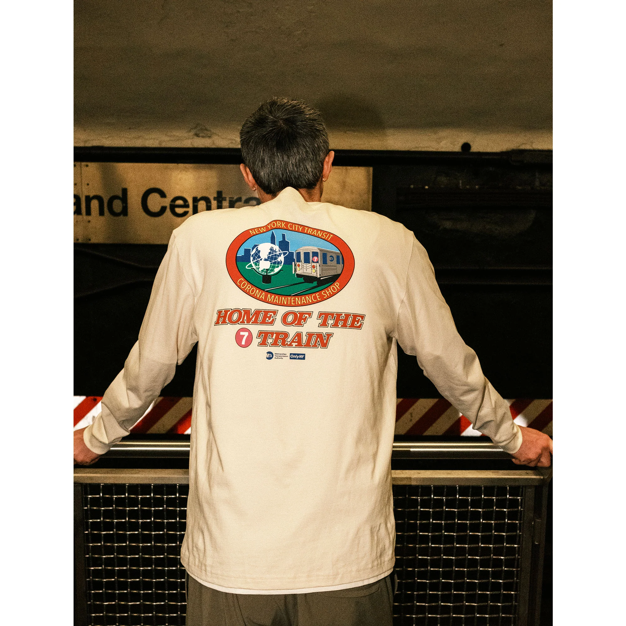 MTA Maintenance Shop Long Sleeve Pocket T-Shirt - Image 4
