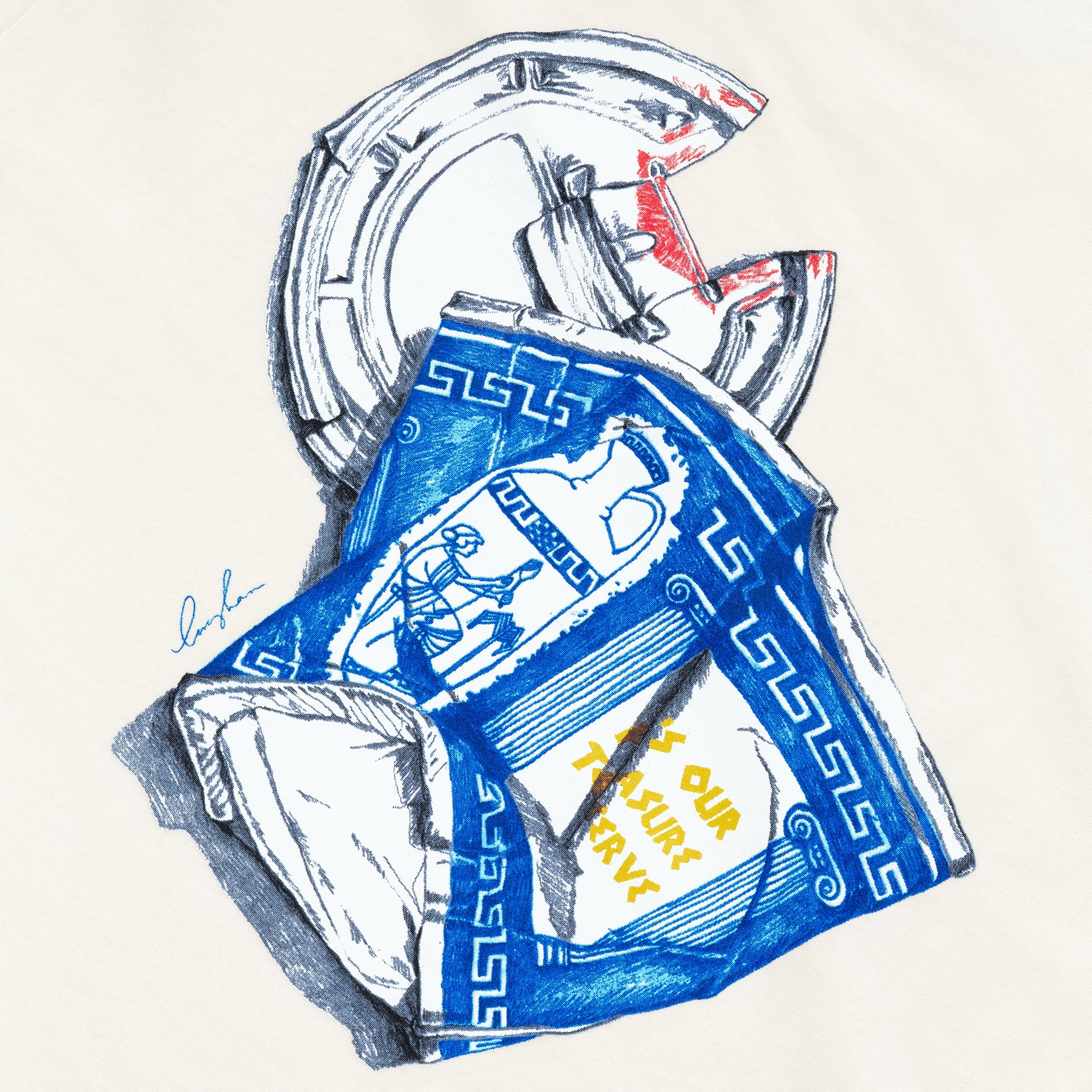 Crushed Anthora T-Shirt - Image 8