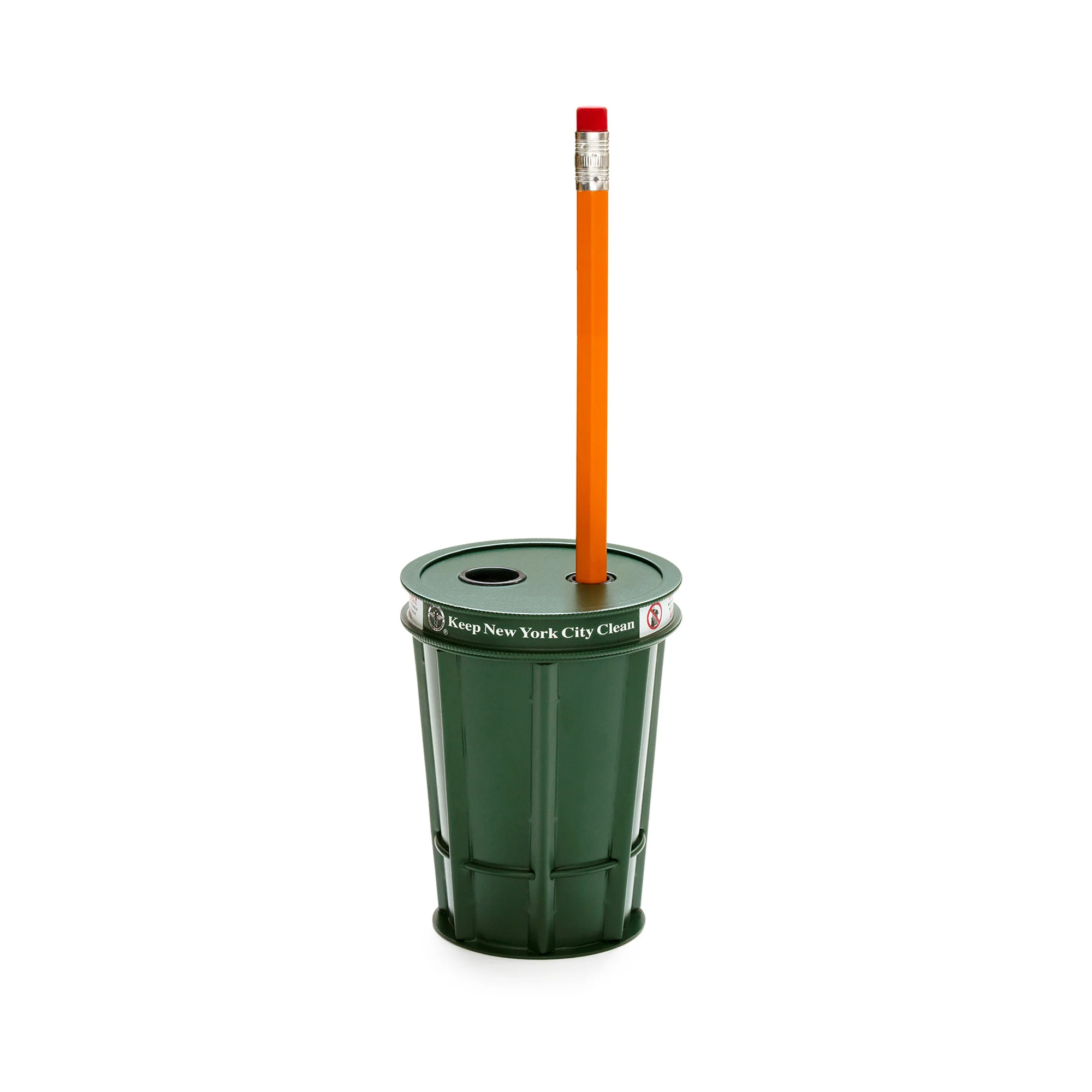 DSNY Mini Trash Can Pencil Sharpener - Image 3