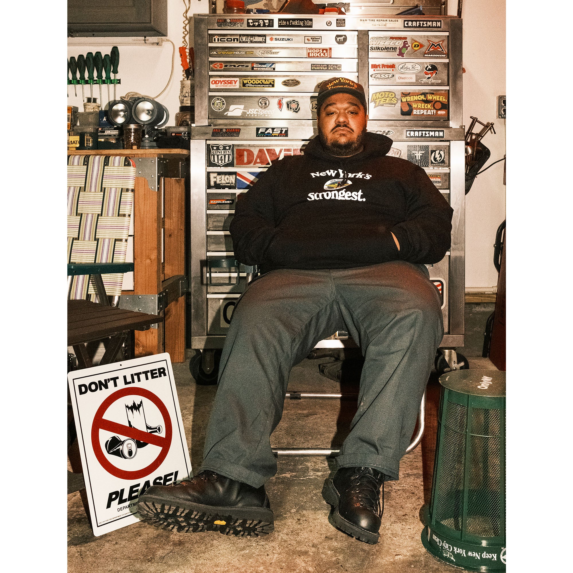 DSNY New York's Strongest Hoodie - Image 5