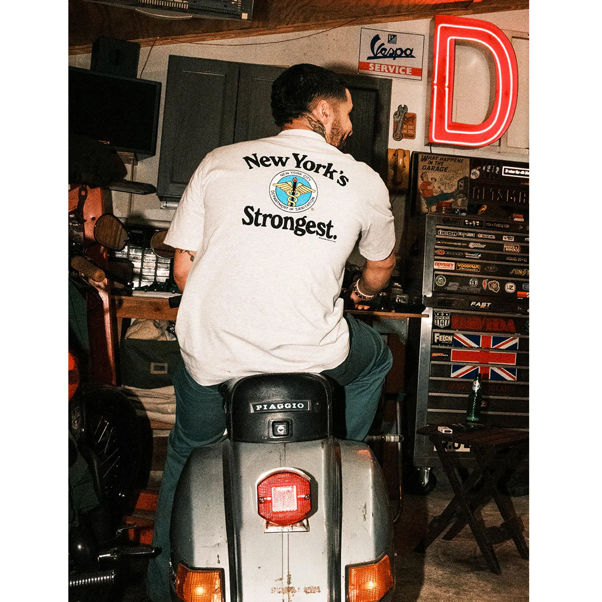 DSNY New York's Strongest T-Shirt - Image 6
