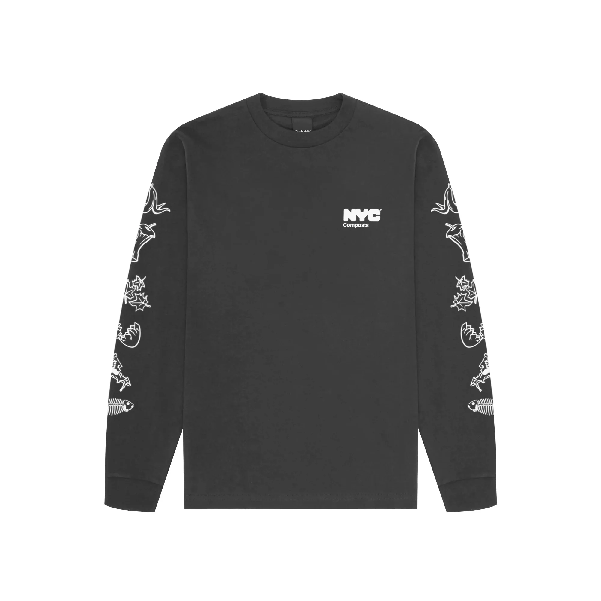 DSNY NYC Composts Long Sleeve T-Shirt - Image 3