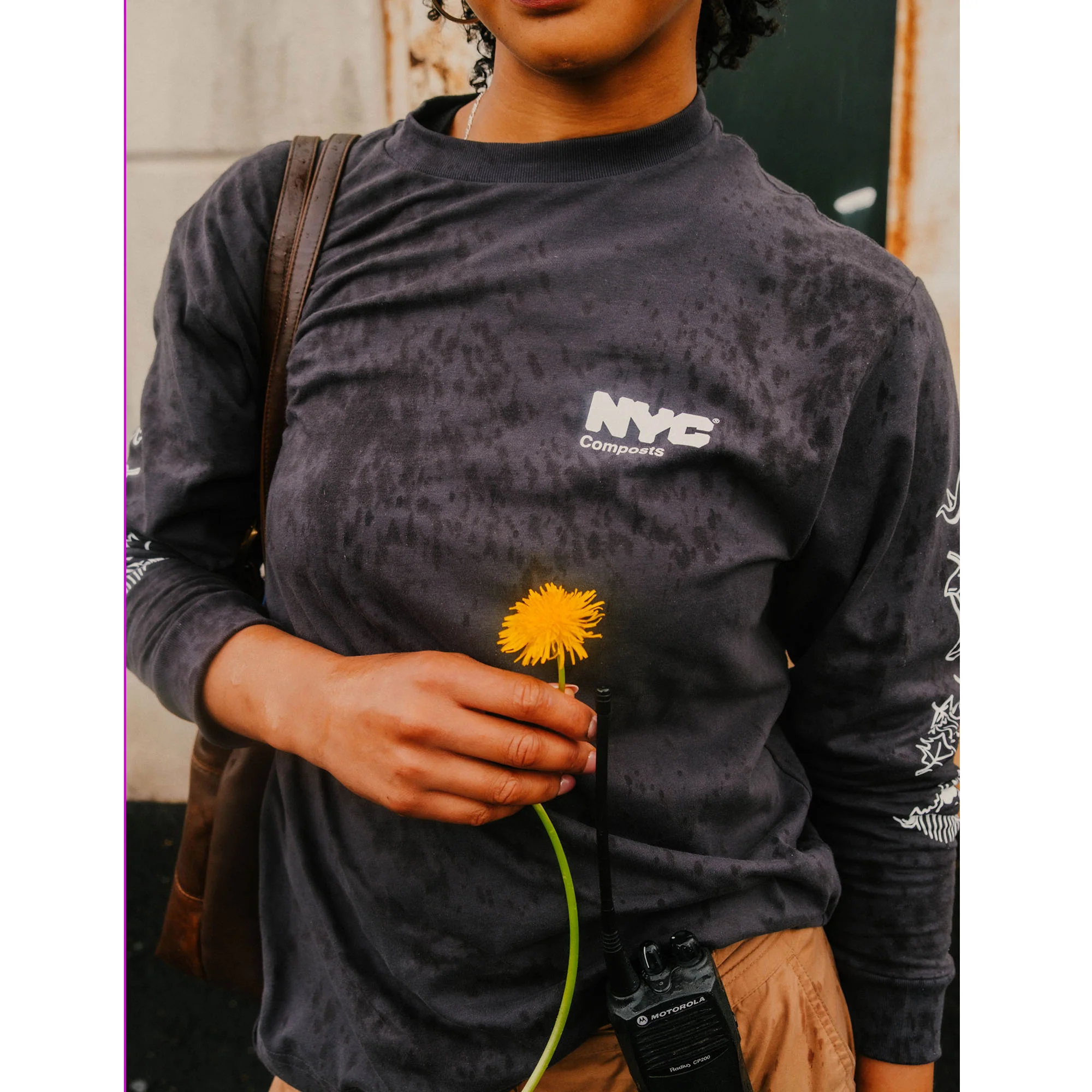 DSNY NYC Composts Long Sleeve T-Shirt - Image 7