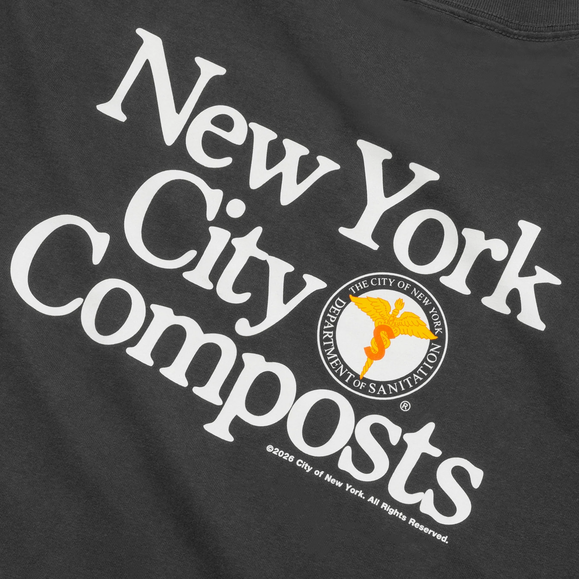 DSNY NYC Composts Long Sleeve T-Shirt - Image 8