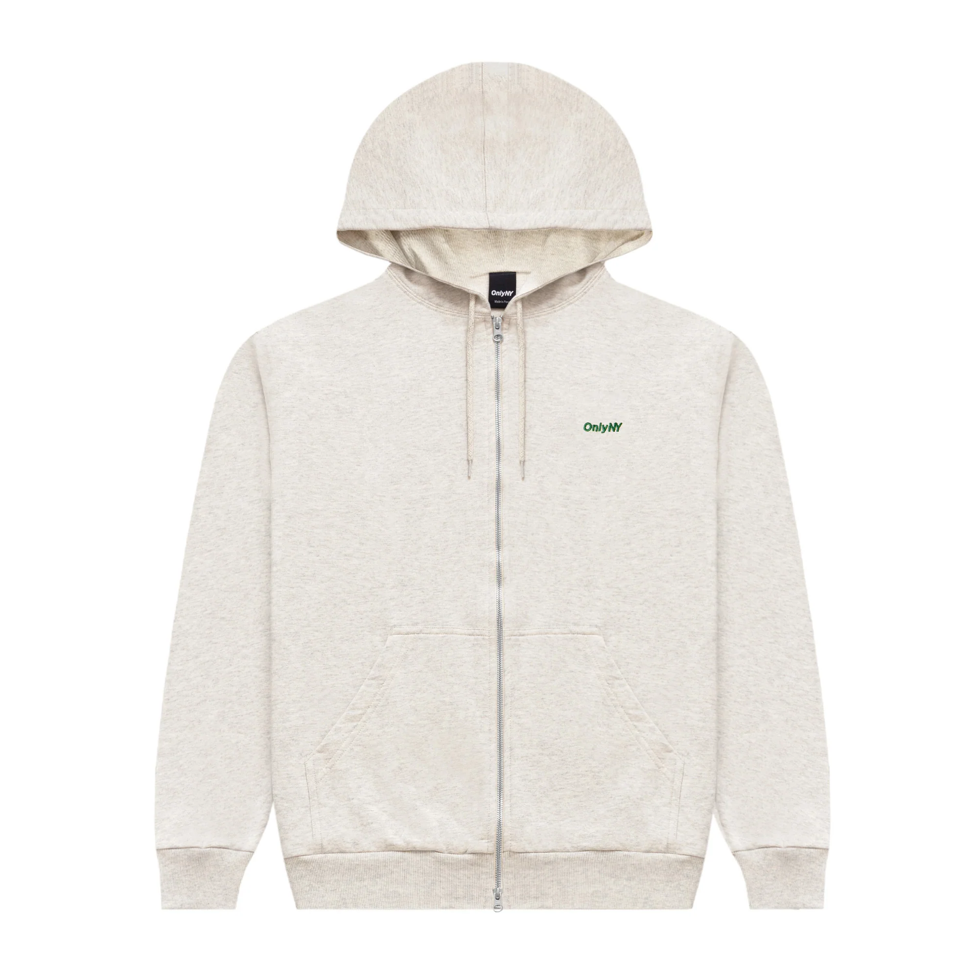 Thermal Waffle Lined Zip Hoodie