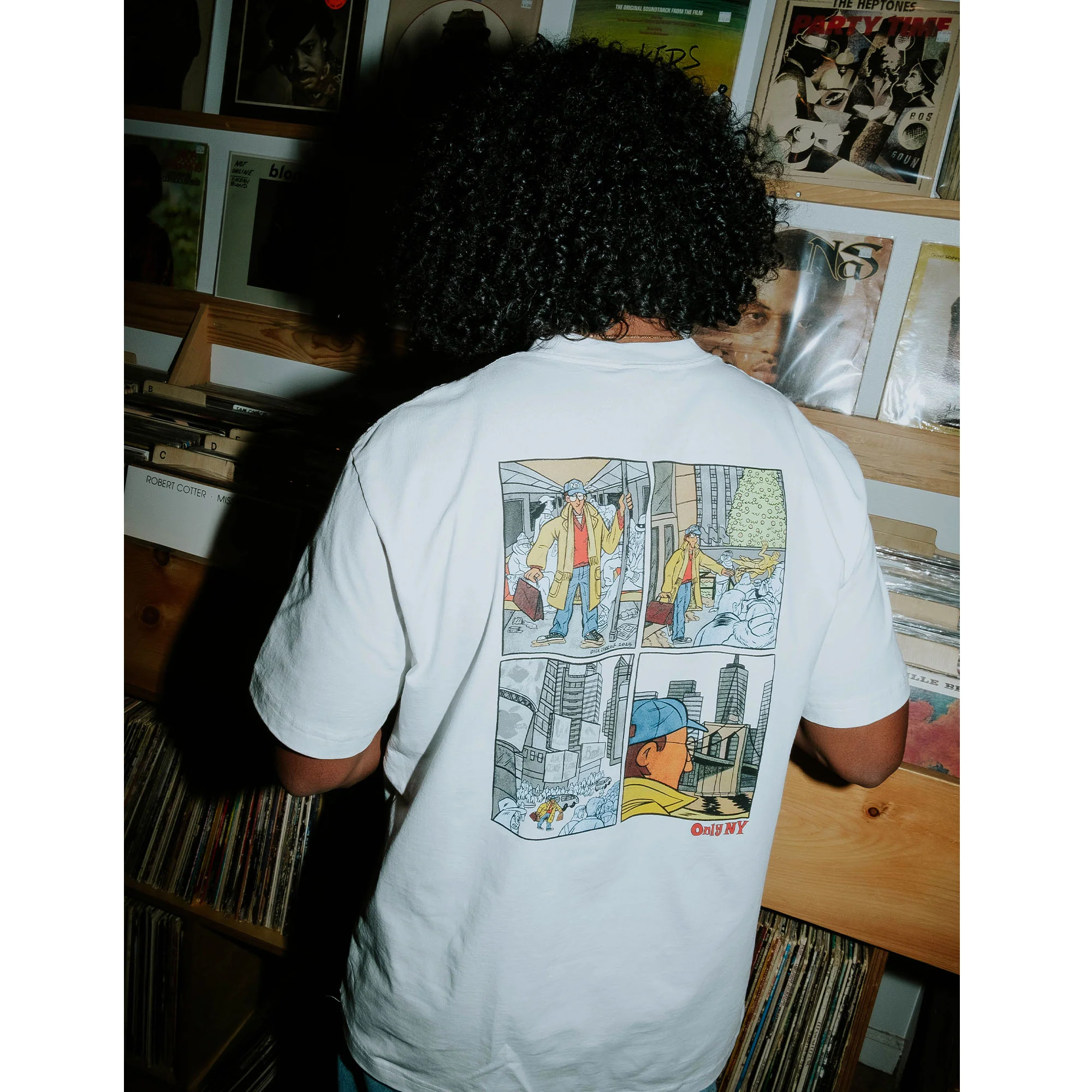 Holiday Comic Pocket T-Shirt - Image 2