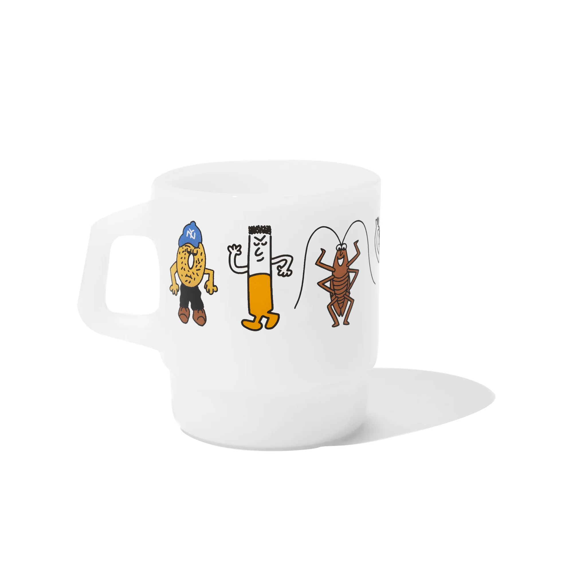 Homies Of New York Milk Glass Mug - Image 5