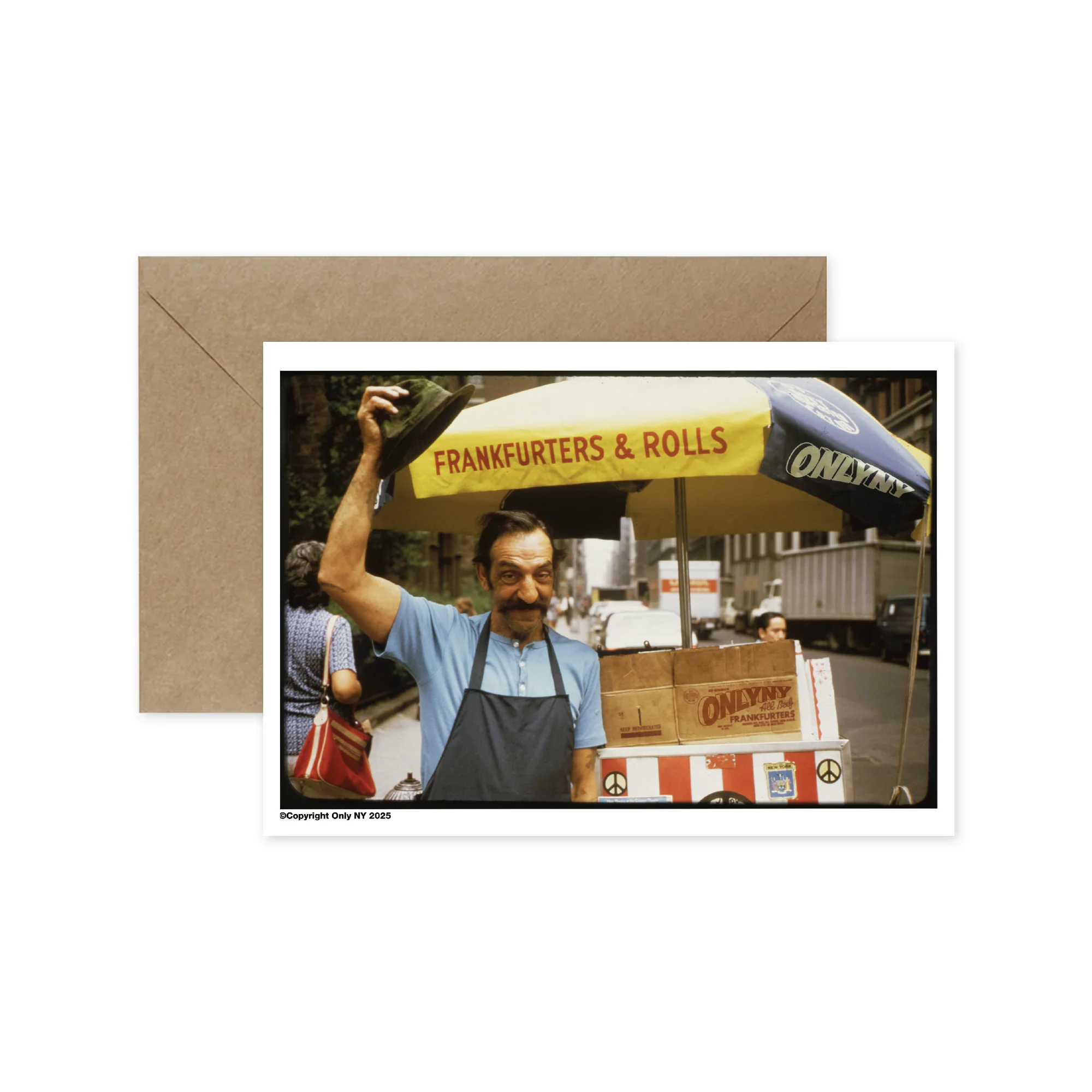Hotdog Stand Photograph Greeting Card