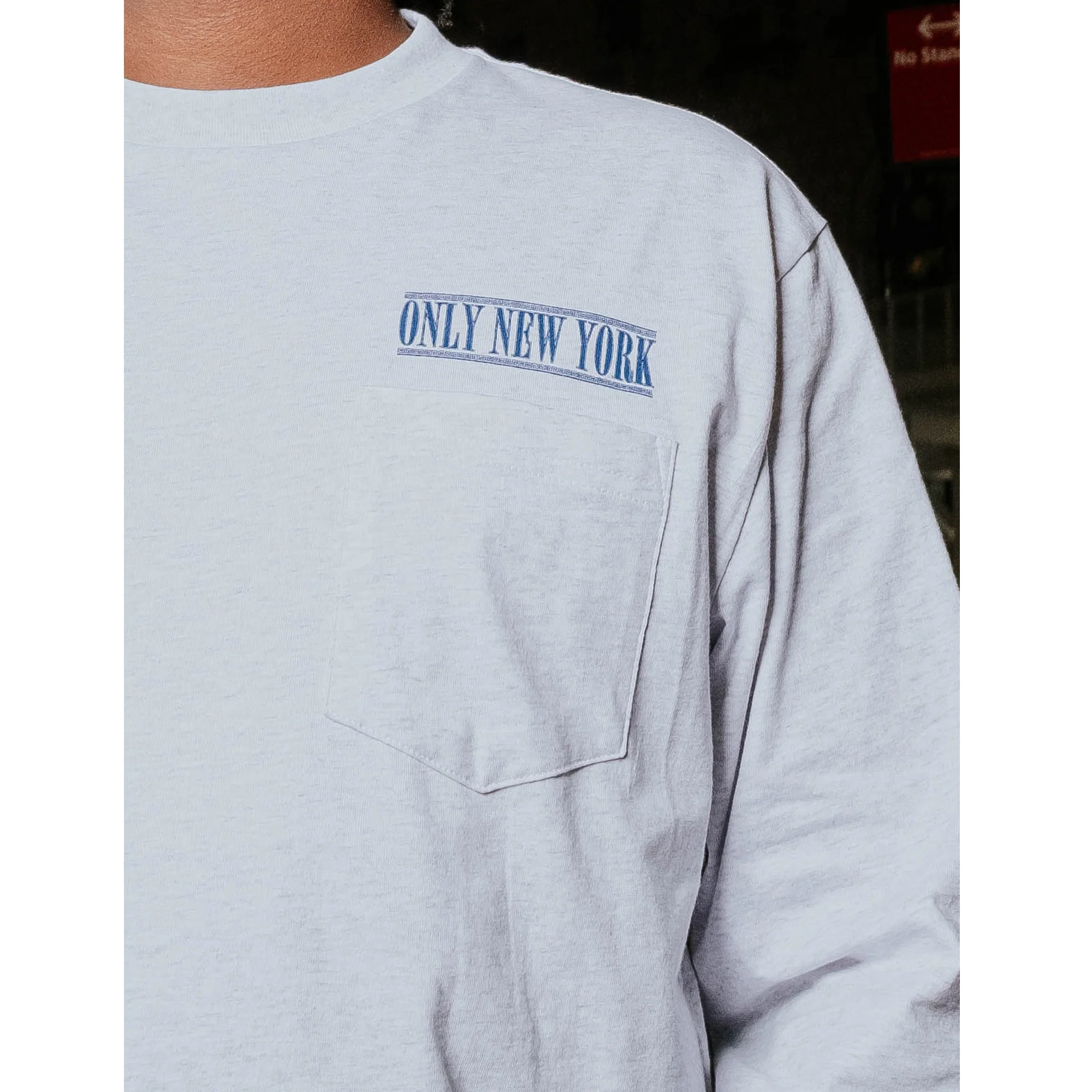 Landmarks Long Sleeve Pocket T-Shirt - Image 4