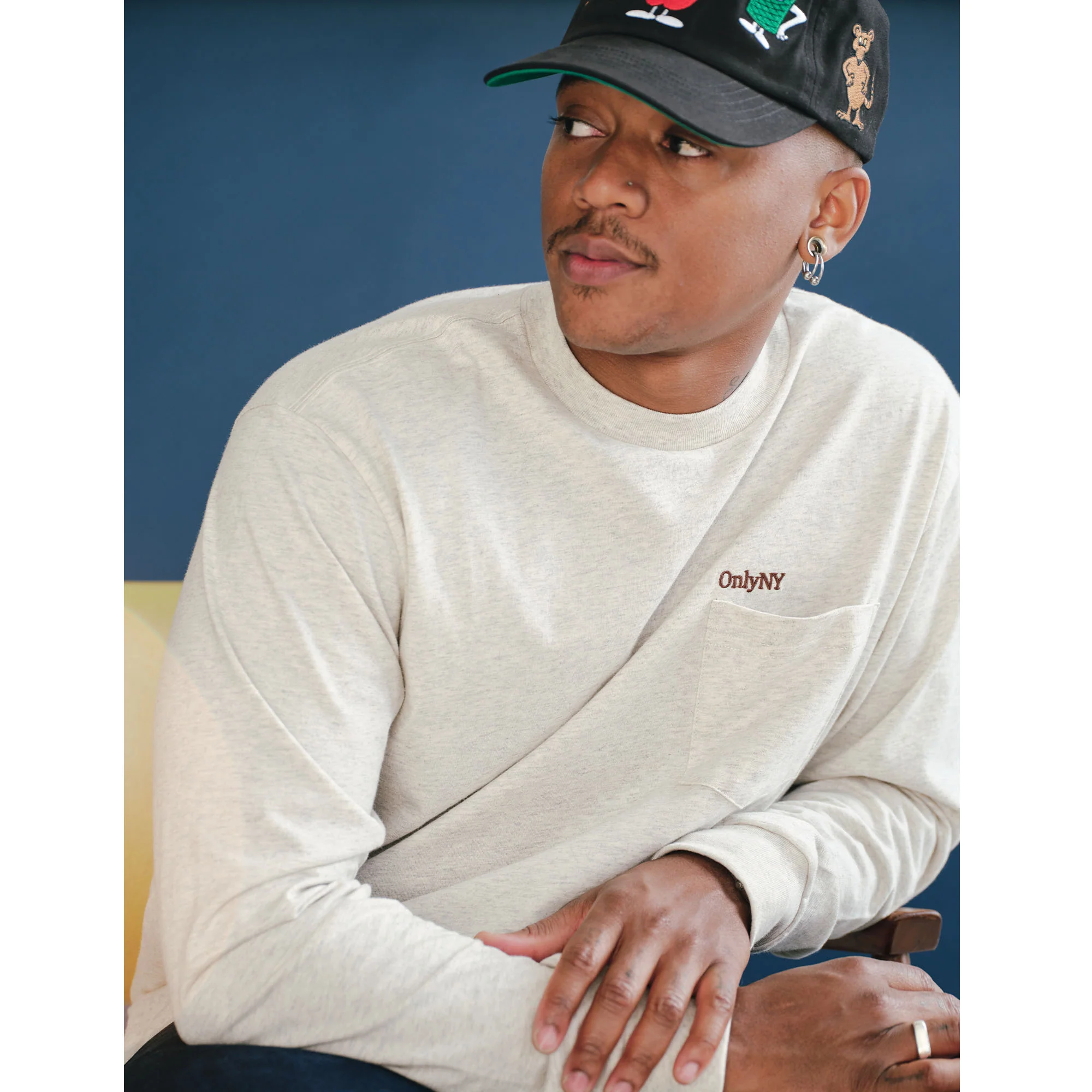 Lodge Logo Pocket Long Sleeve T-Shirt - Image 2