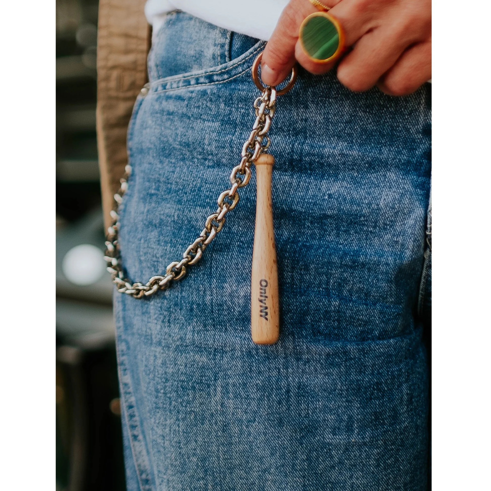 Baseball Bat Keychain - Image 2