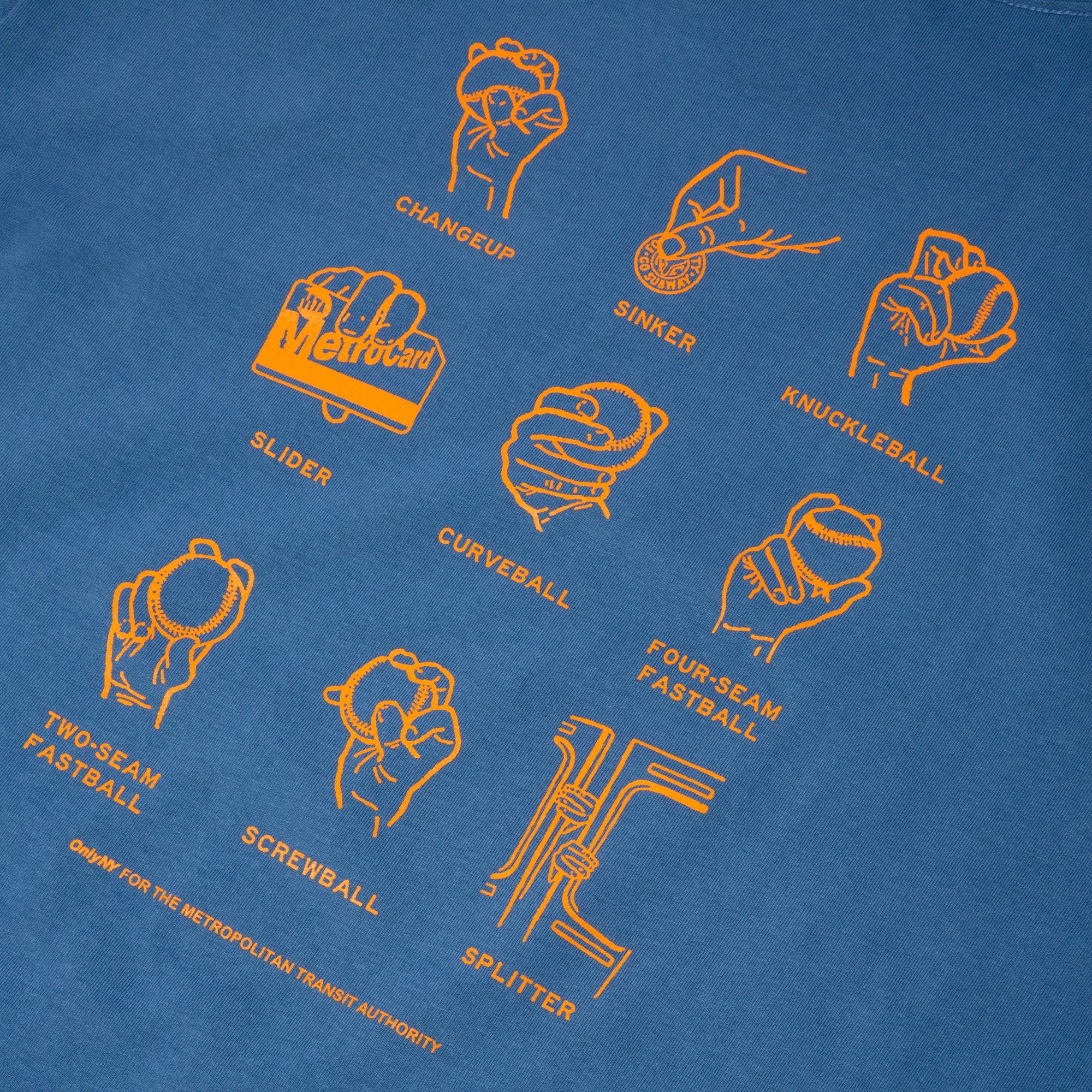 MTA Baseball Grips T-Shirt - Image 10