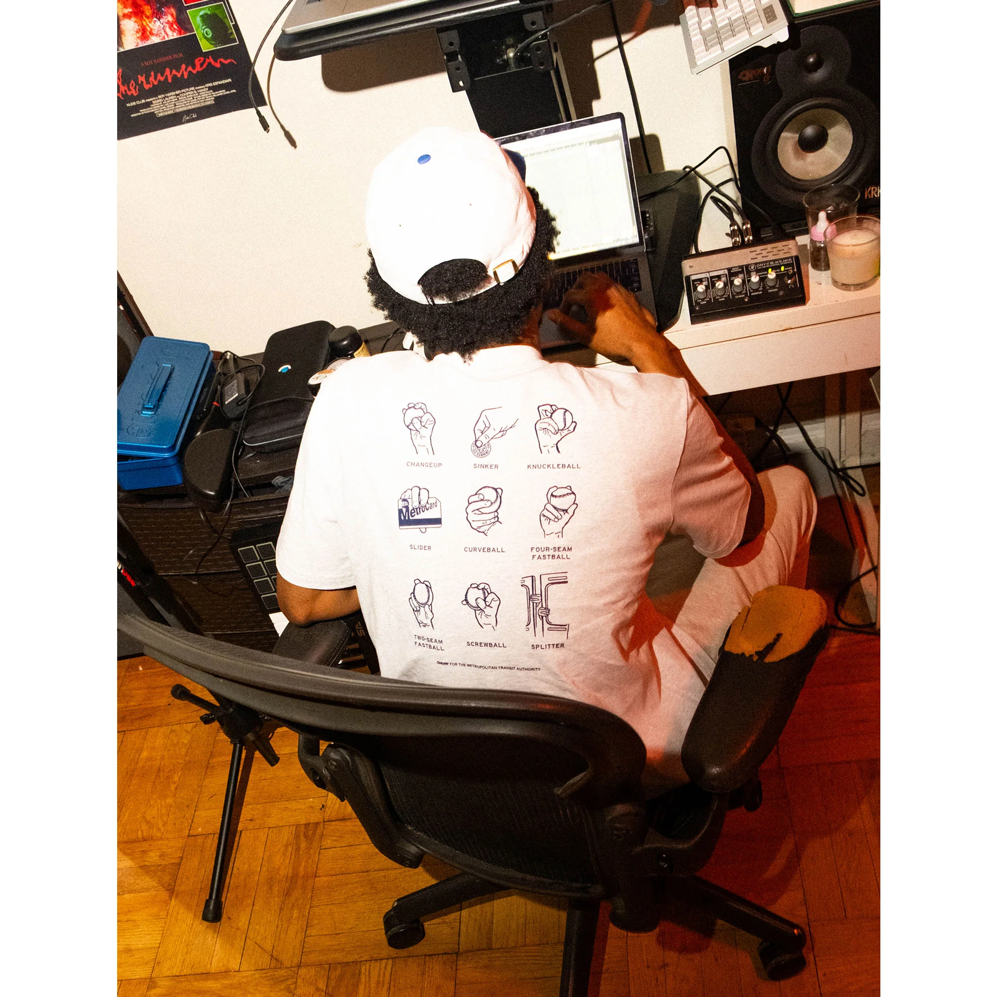 MTA Baseball Grips T-Shirt - Image 6