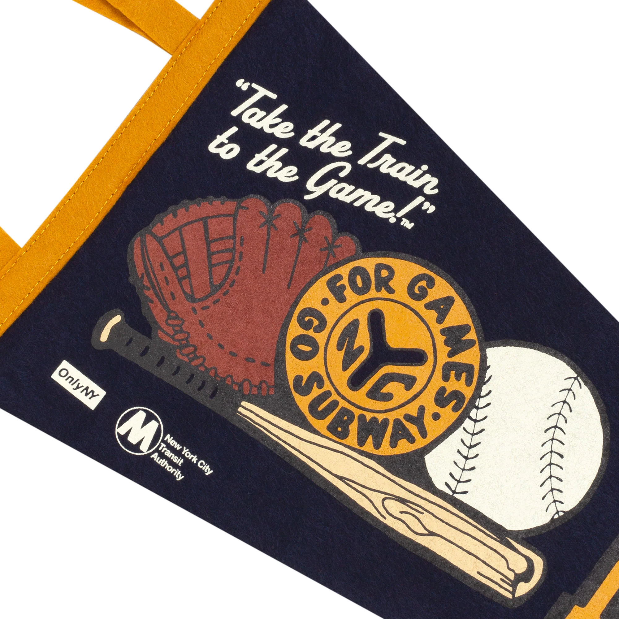 MTA Baseball Token Pennant - Image 4