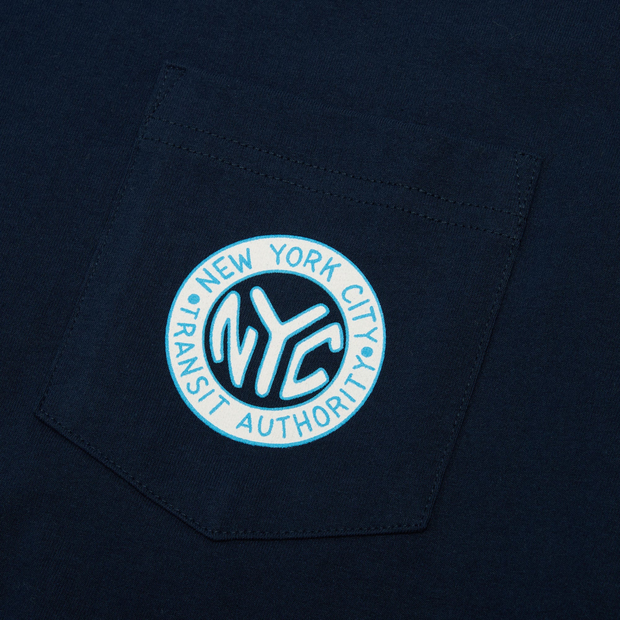 MTA NYC Token Pocket T-Shirt - Image 6
