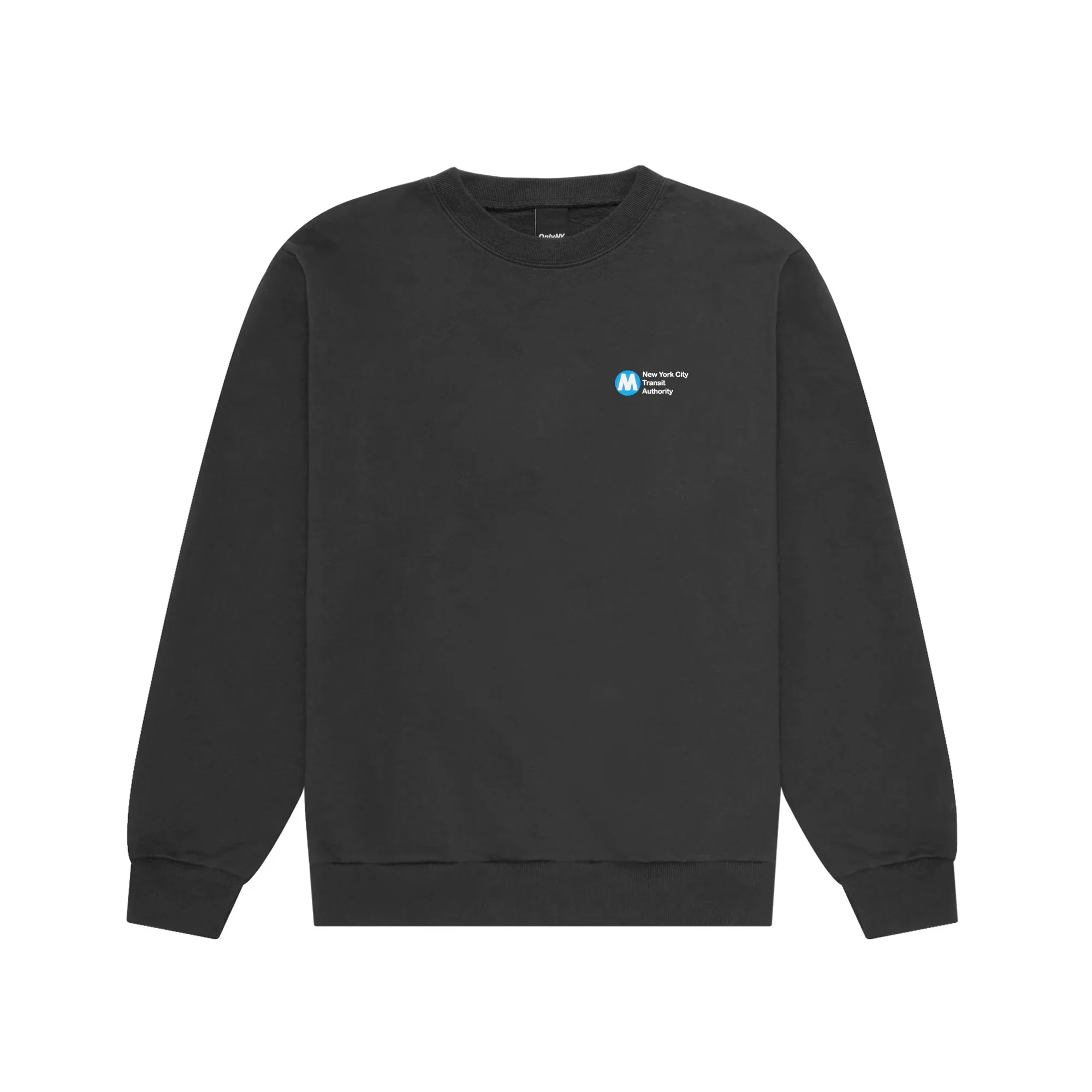 MTA Don't Take the Risk Poster Crewneck - Image 5
