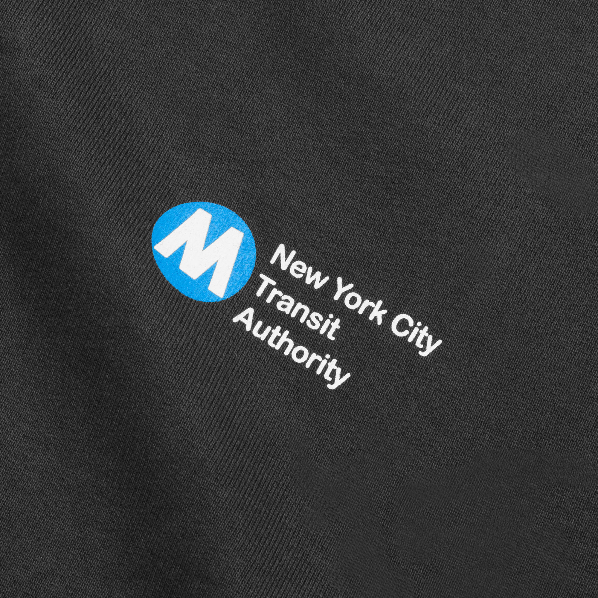MTA Don't Take the Risk Poster Crewneck - Image 7
