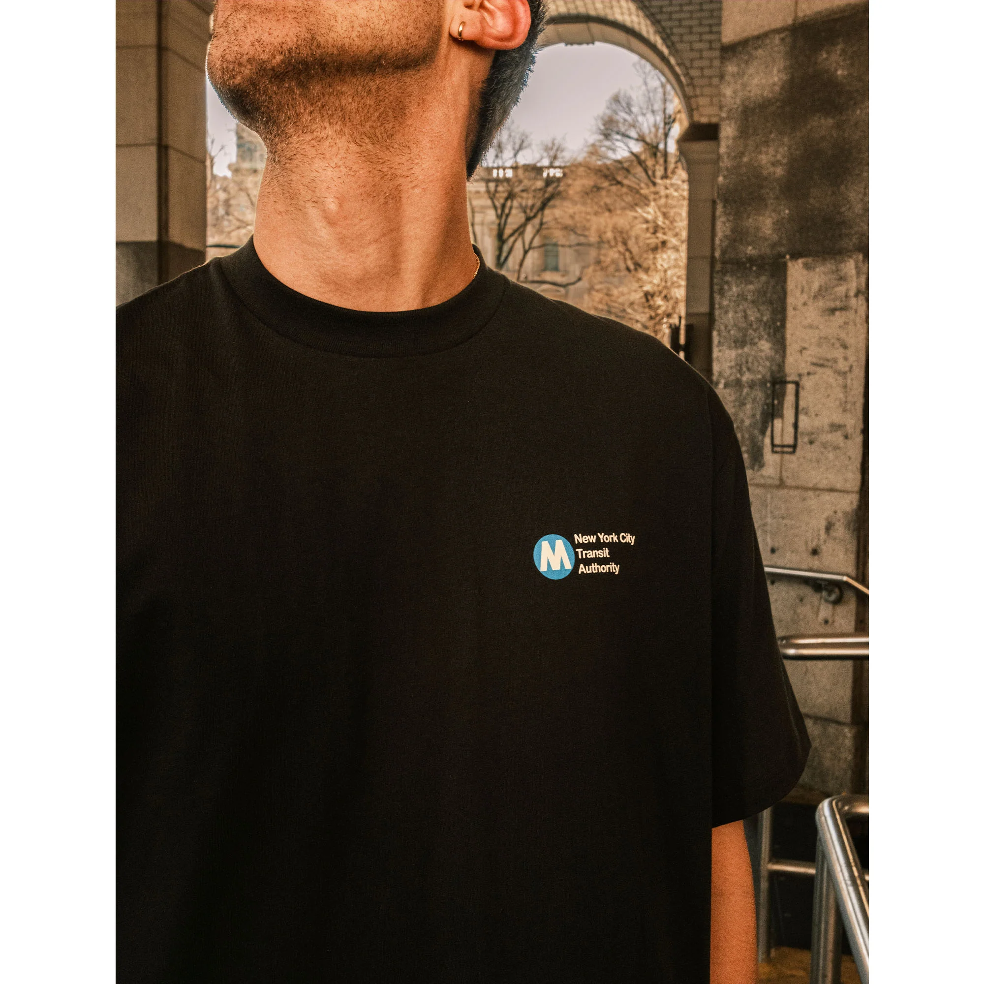 MTA Fall Guy Poster T-Shirt - Image 4