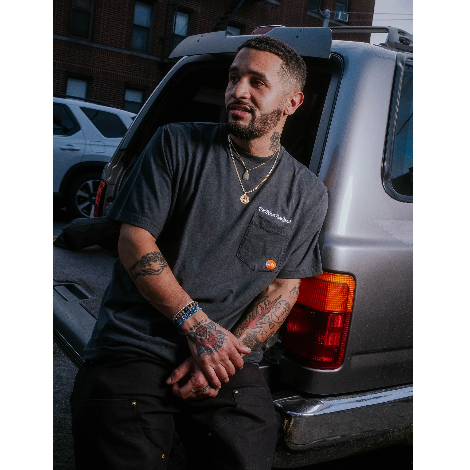 MTA Script Pocket T-Shirt - Image 4