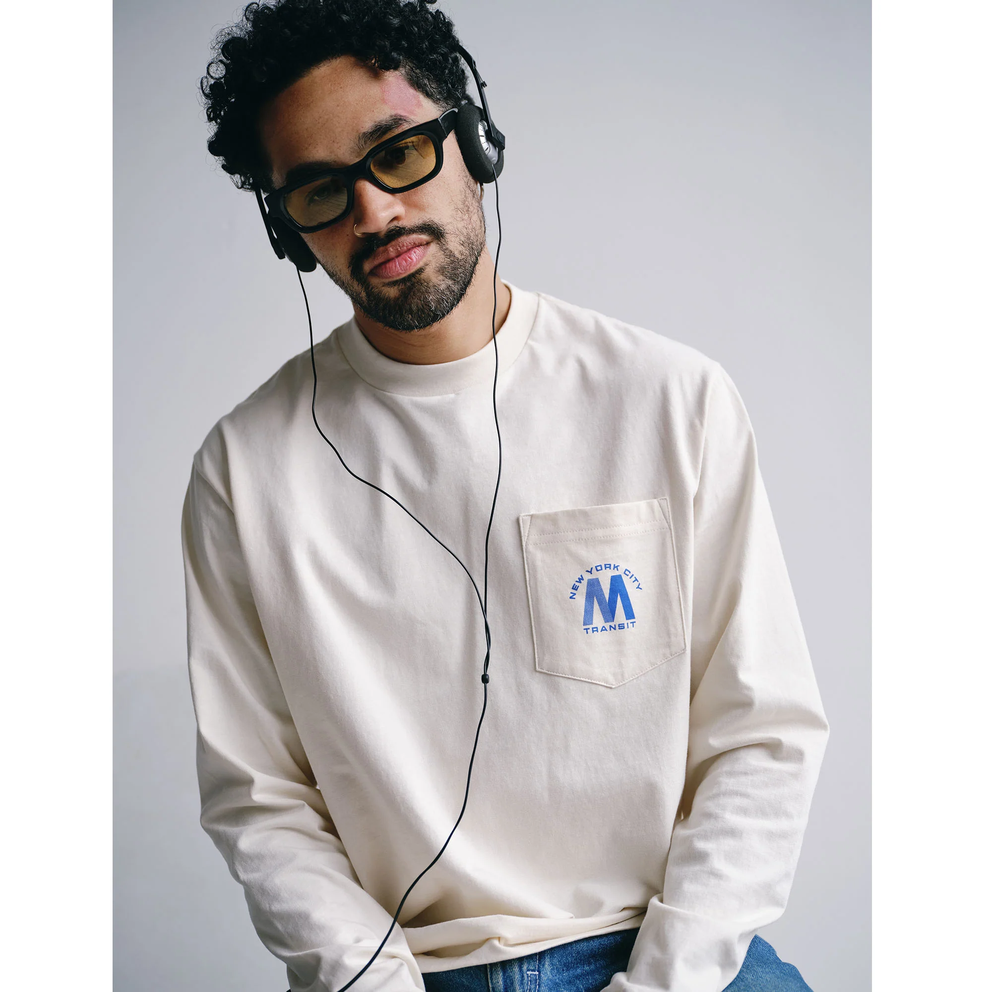 MTA Shea Express Long Sleeve Pocket T-Shirt - Image 8