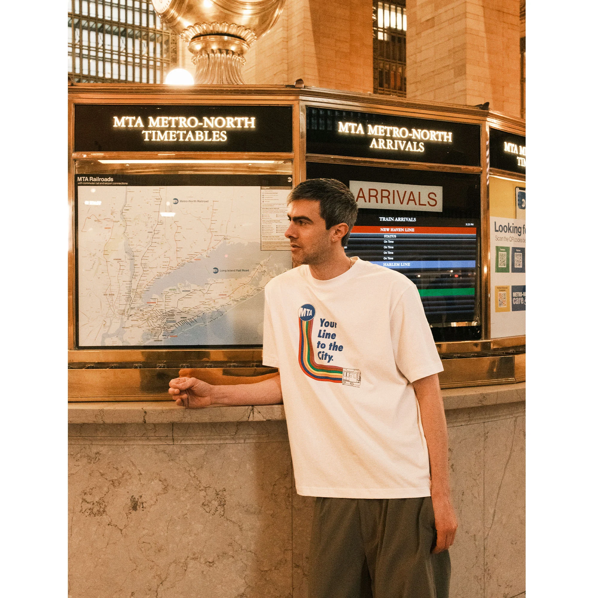 MTA Your Line to The City T-Shirt - Image 2