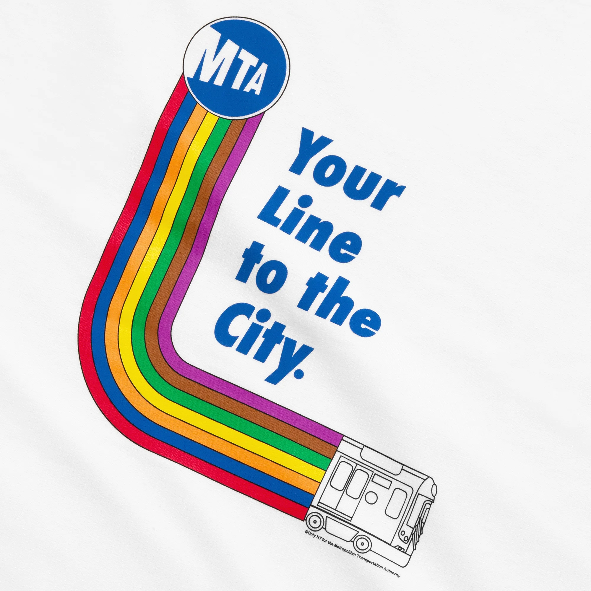 MTA Your Line to The City T-Shirt - Image 3