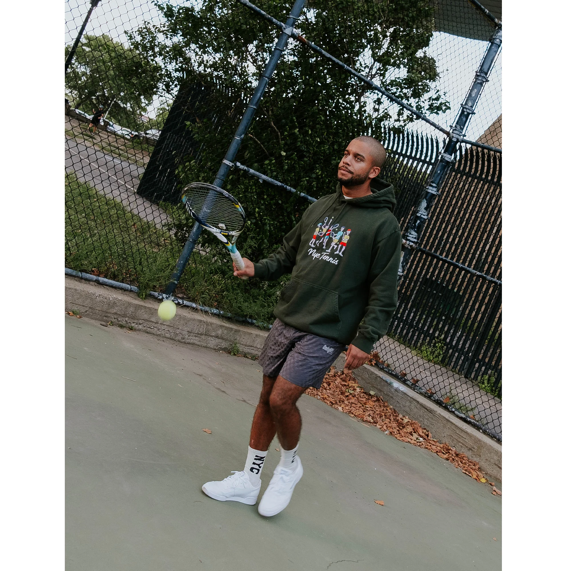 New York City Tennis Hoodie - Image 4