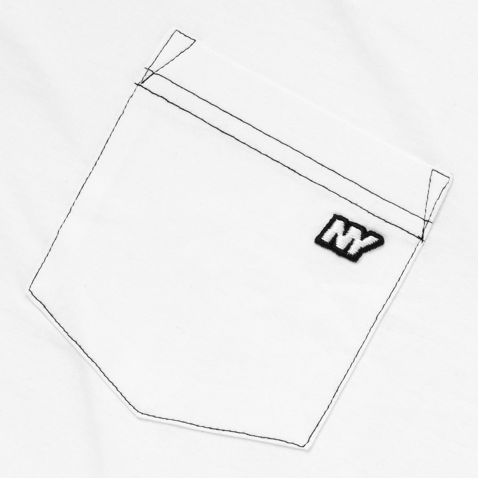 NY Speed Logo Applique Pocket T-Shirt - Image 2