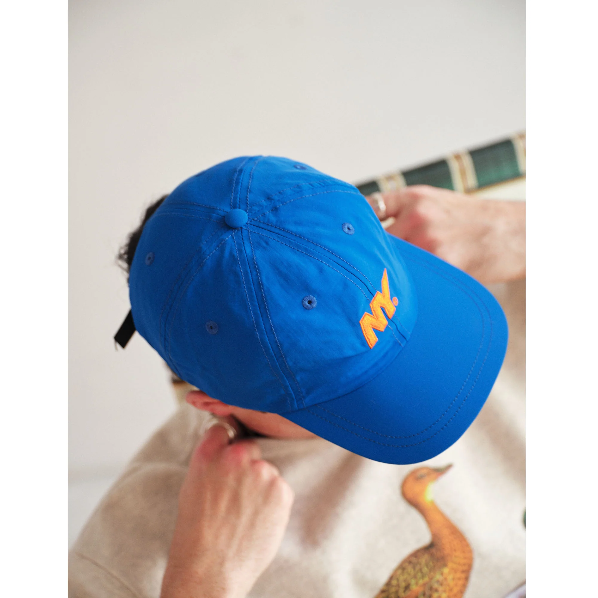 NY Speed Logo Nylon Hat - Image 7