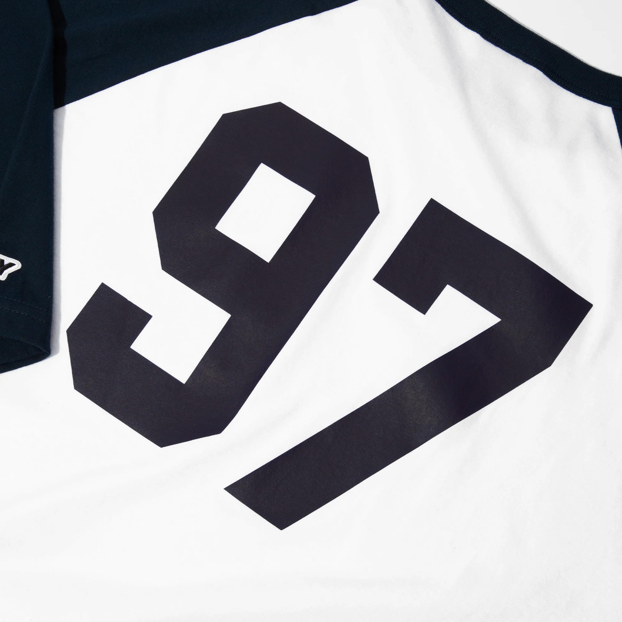 NY Speed Logo Vintage Baseball T-Shirt - Image 7