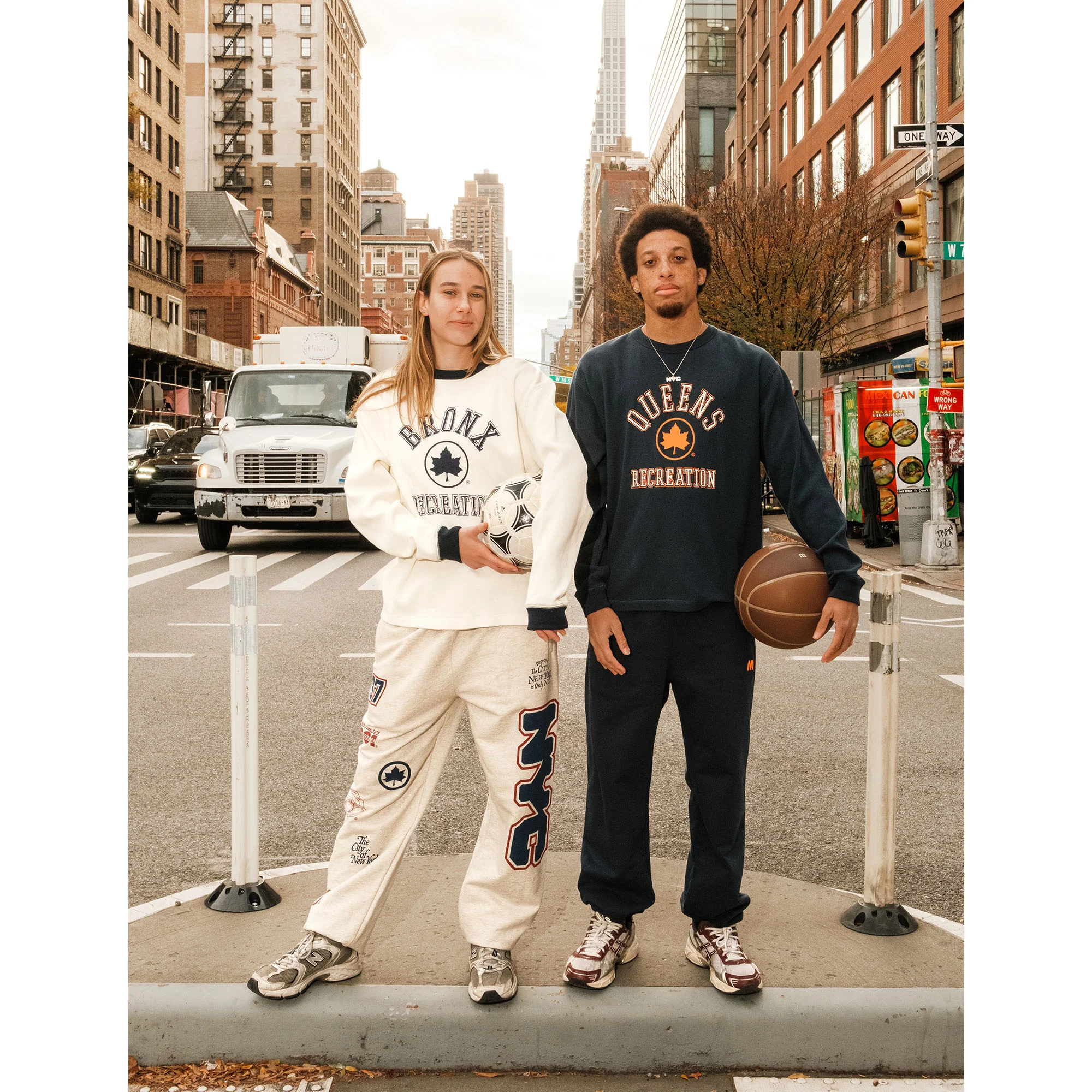 NYC Parks Bronx Recreation Waffle Long Sleeve T-Shirt - Image 4