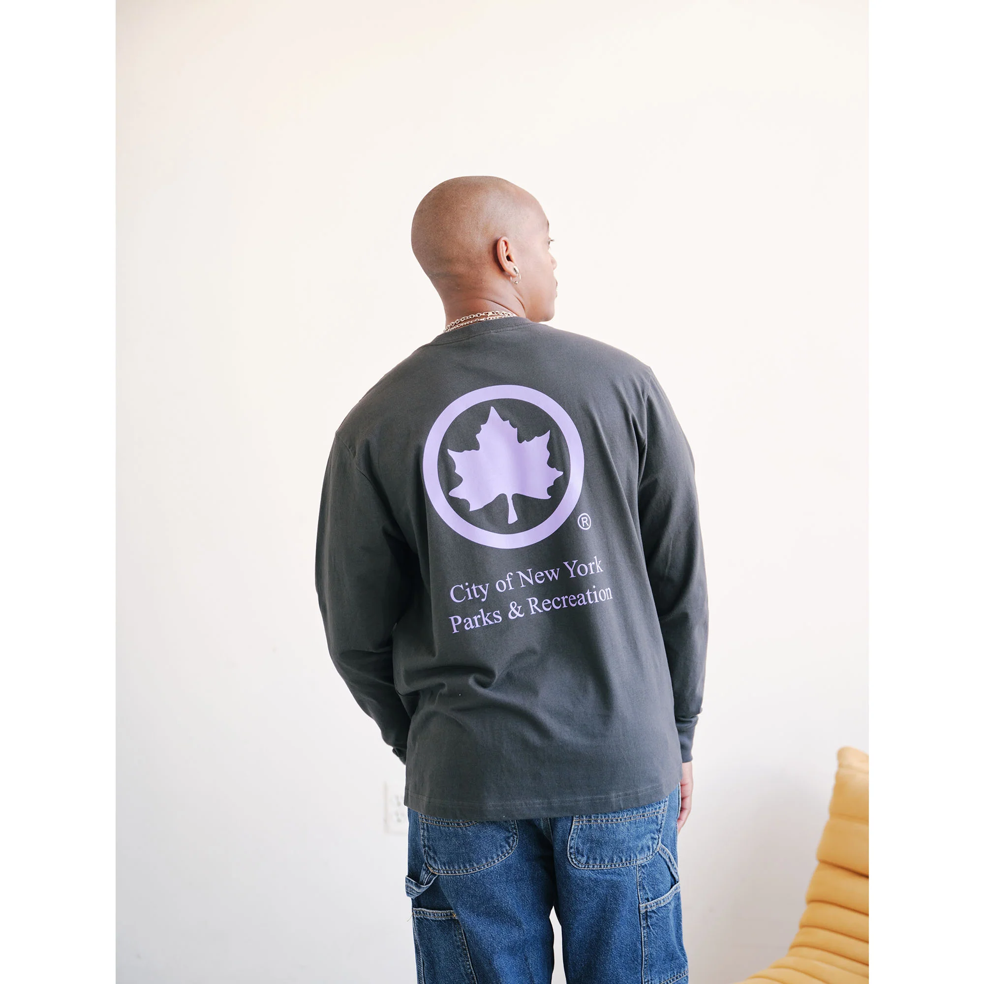 NYC Parks Logo Long Sleeve T-Shirt - Image 7