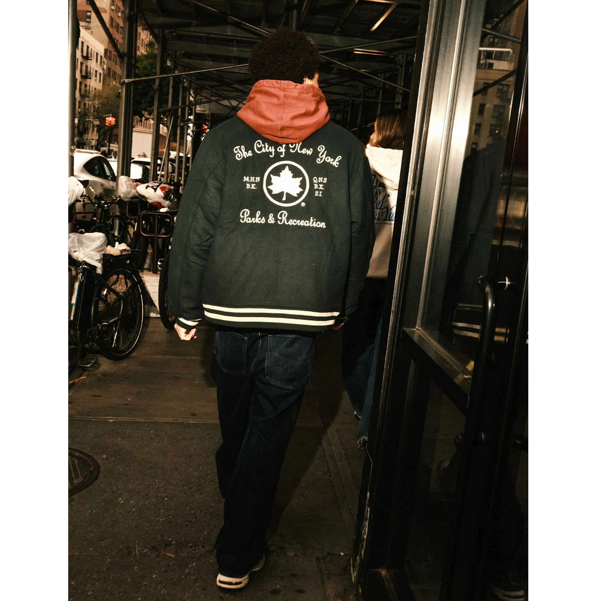 NYC Parks Varsity Jacket - Image 6