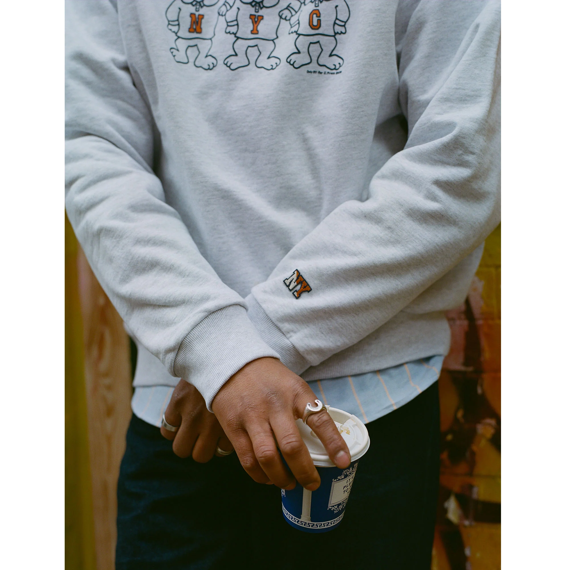 Only NY x J. Press Bulldog Crewneck - Image 6