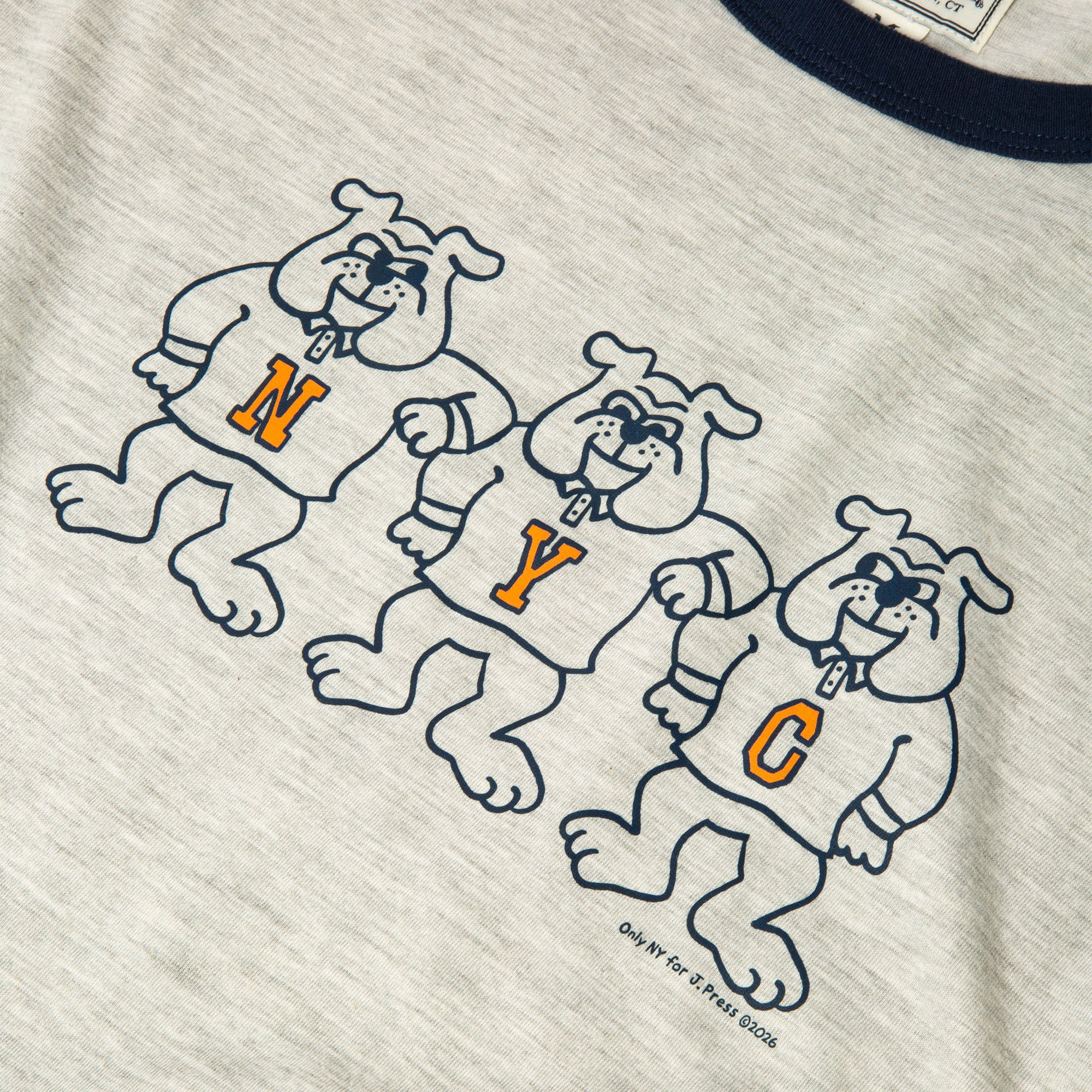 Only NY x J. Press Bulldog Ringer T-Shirt - Image 3