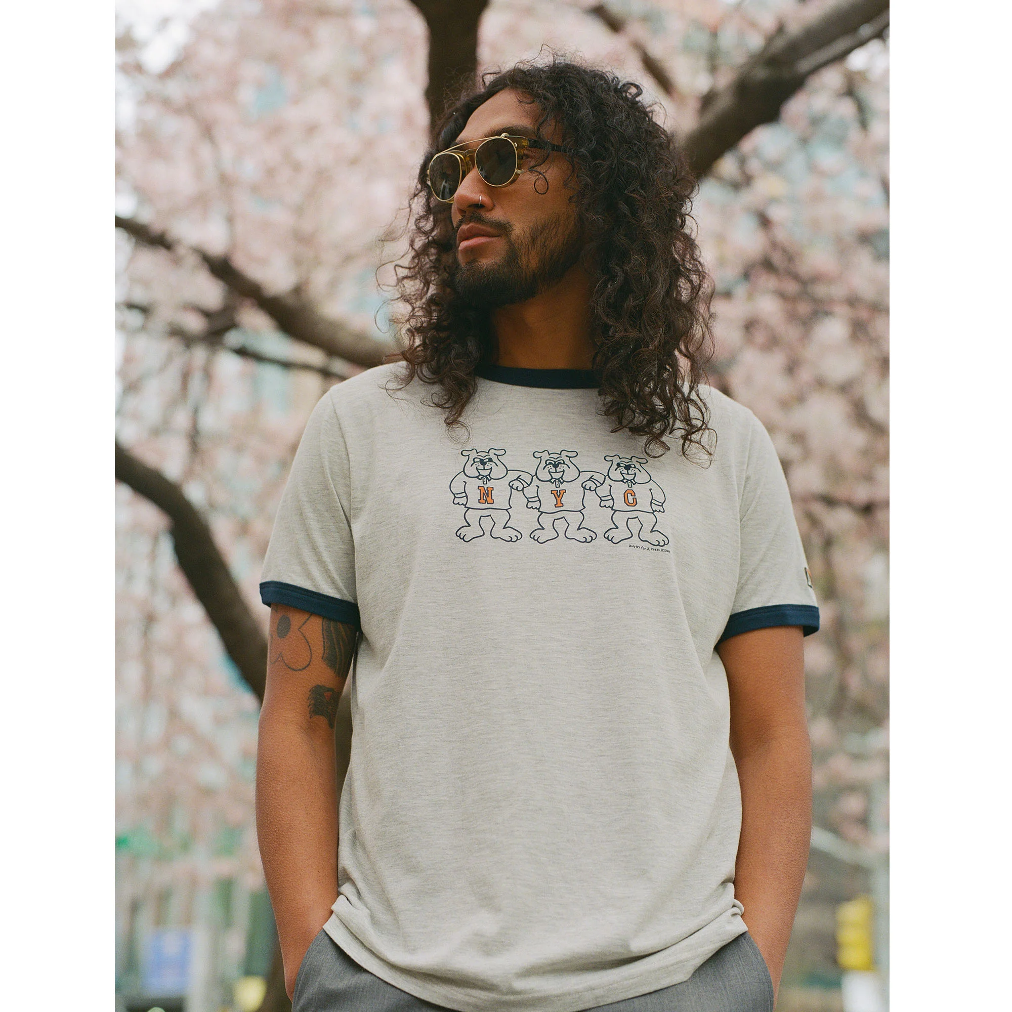 Only NY x J. Press Bulldog Ringer T-Shirt - Image 4