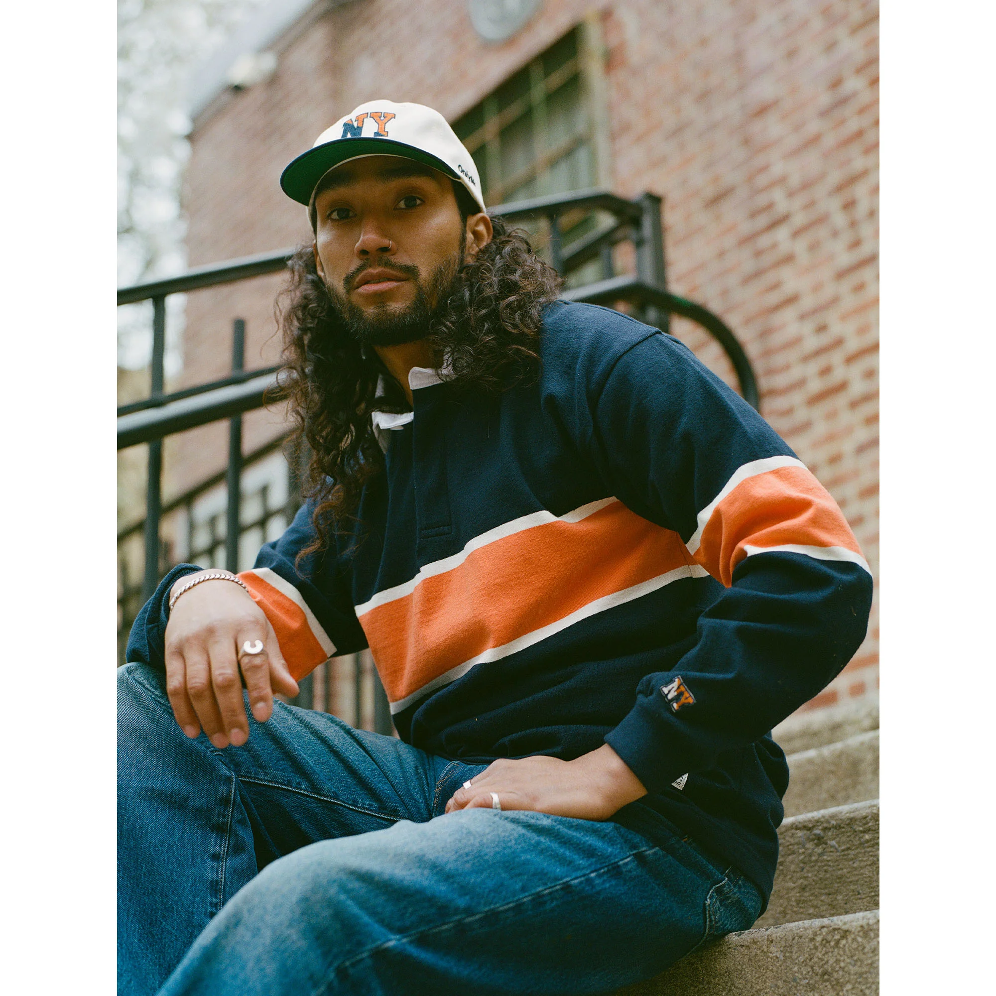 Only NY x J. Press Rugby Stripe Shirt - Image 9