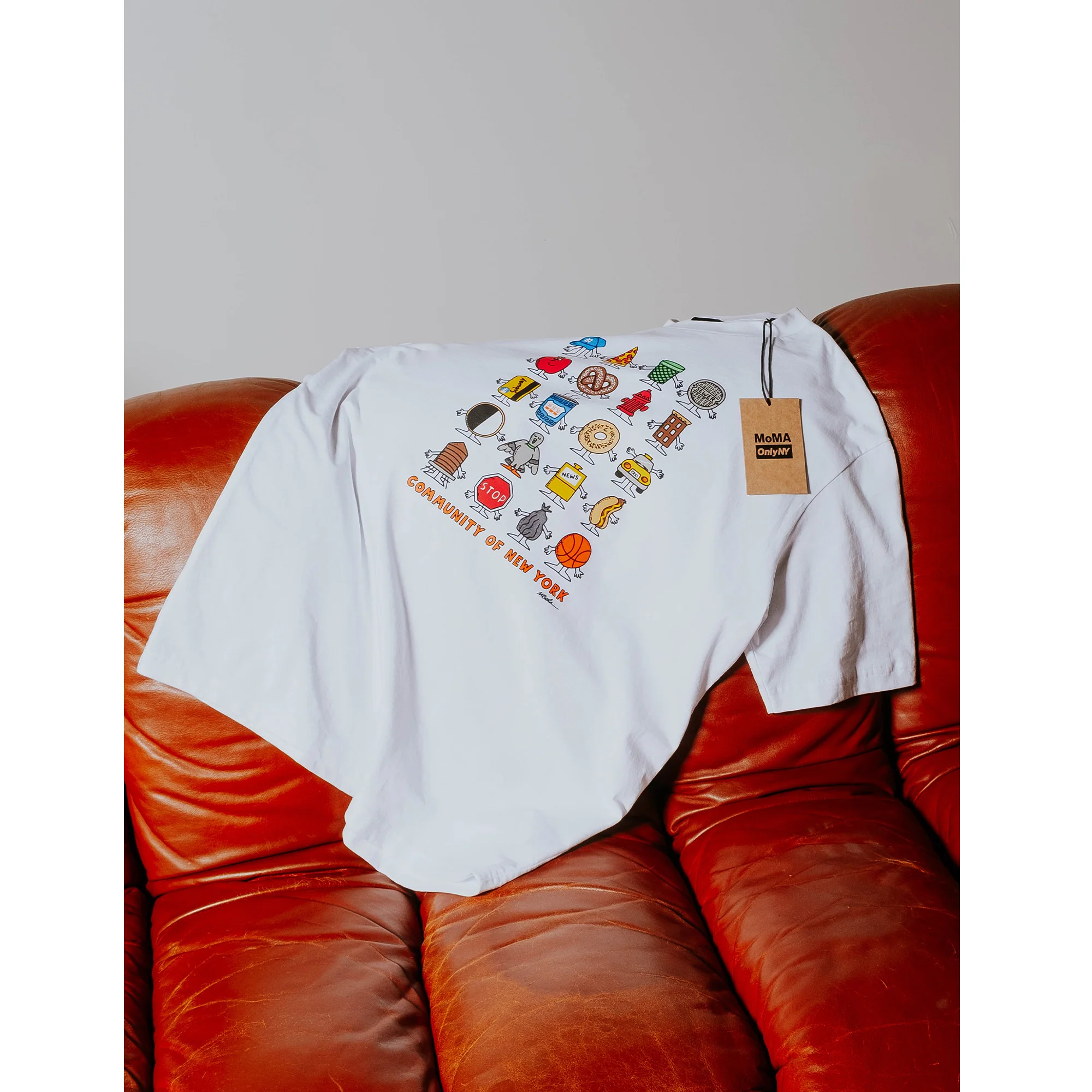 Only NY x MoMA Community of New York T-Shirt - Image 10