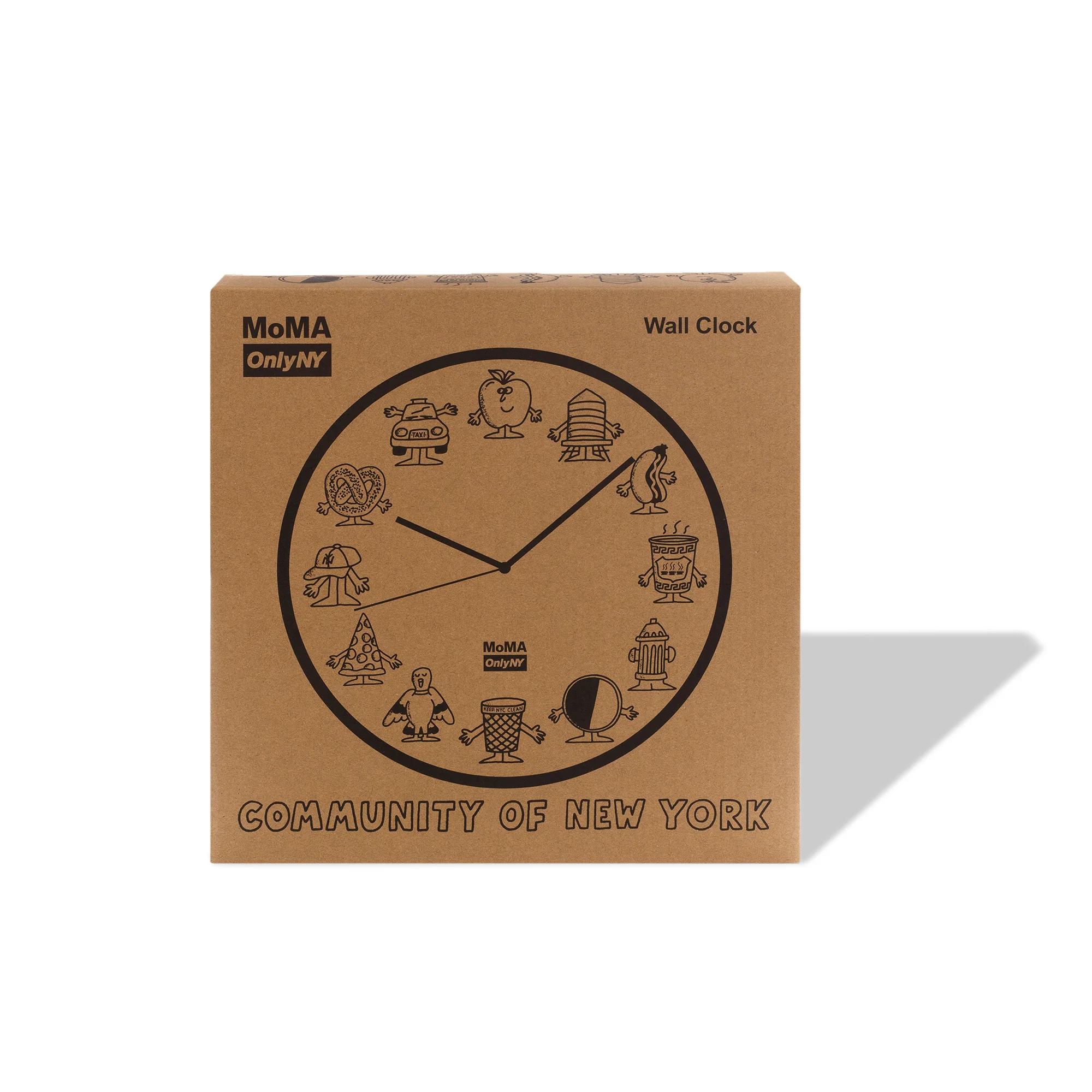Only NY x MoMA Community of New York Wall Clock - Image 3