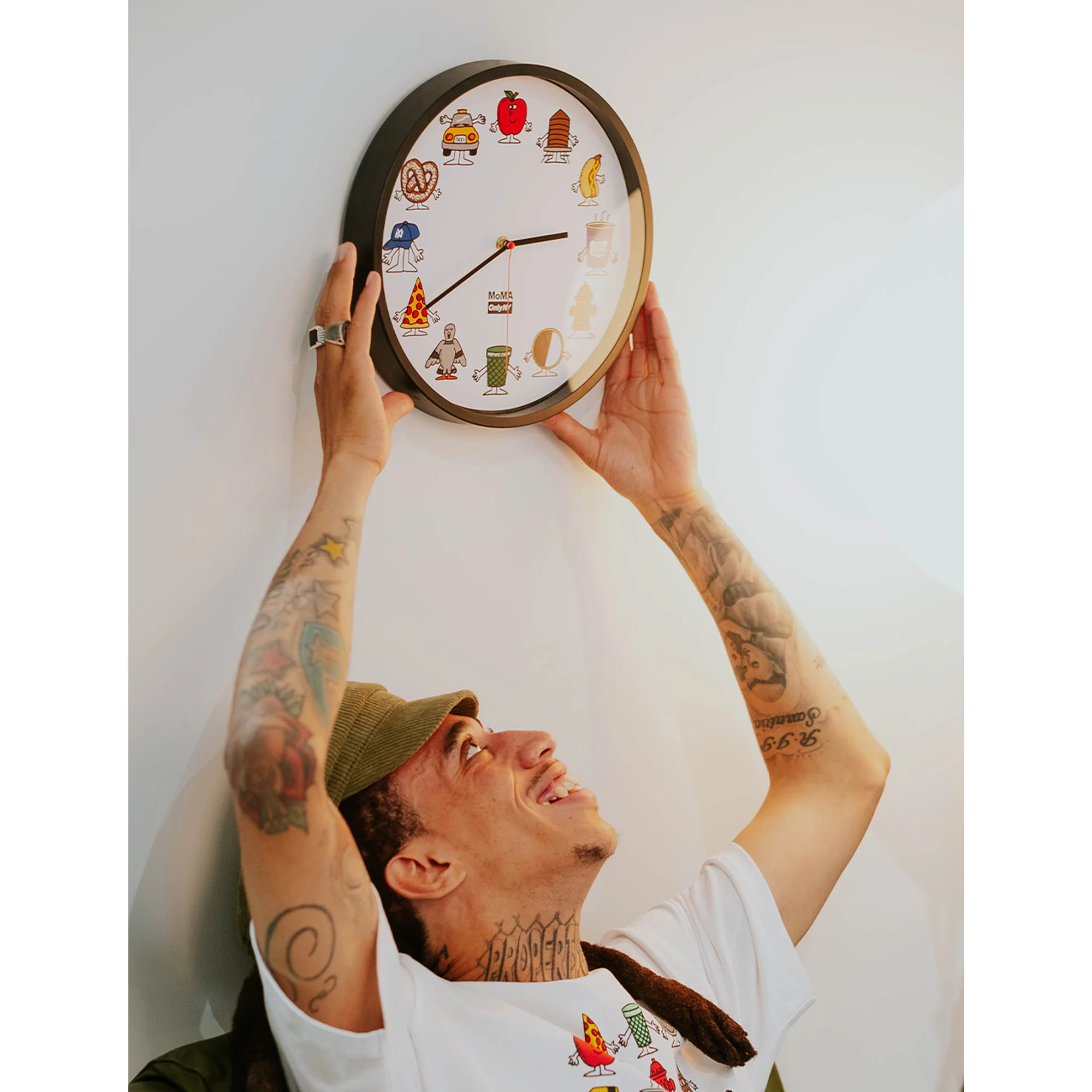 Only NY x MoMA Community of New York Wall Clock - Image 4
