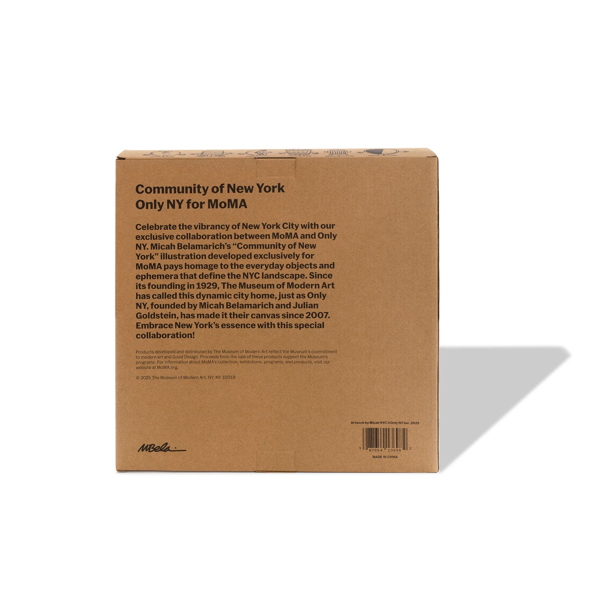Only NY x MoMA Community of New York Wall Clock - Image 8