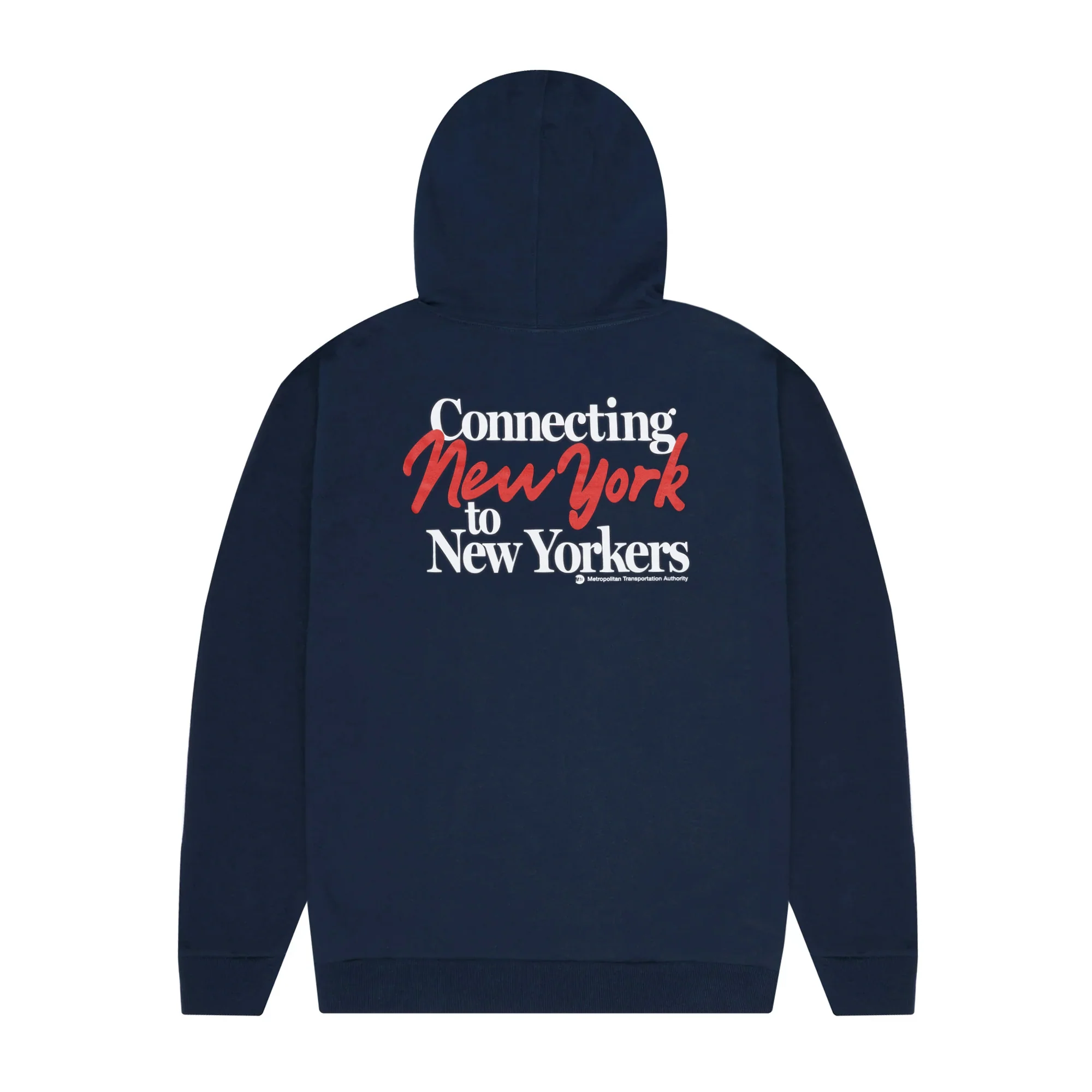 MTA Connecting NY to New Yorkers Hoodie