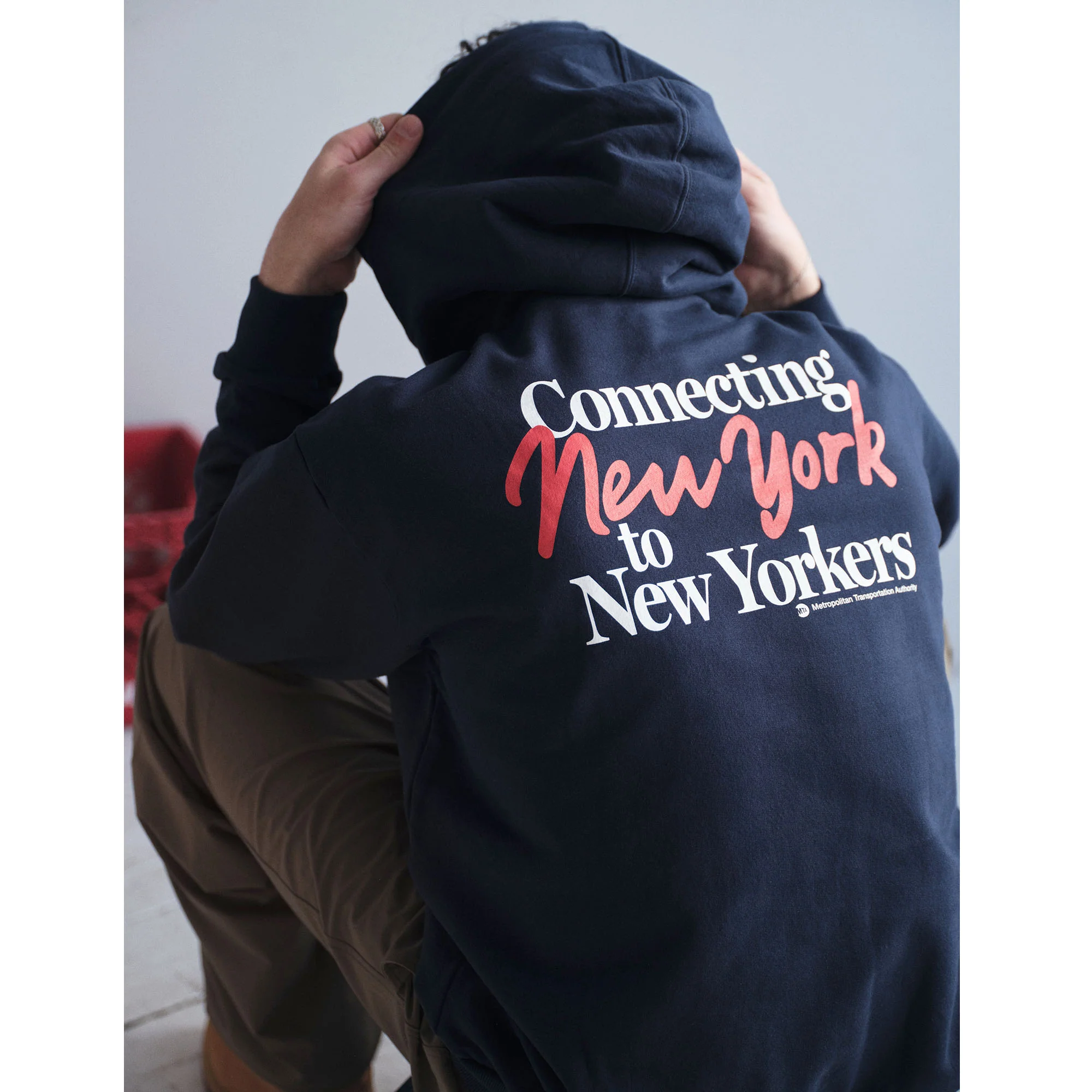 MTA Connecting NY to New Yorkers Hoodie - Image 6