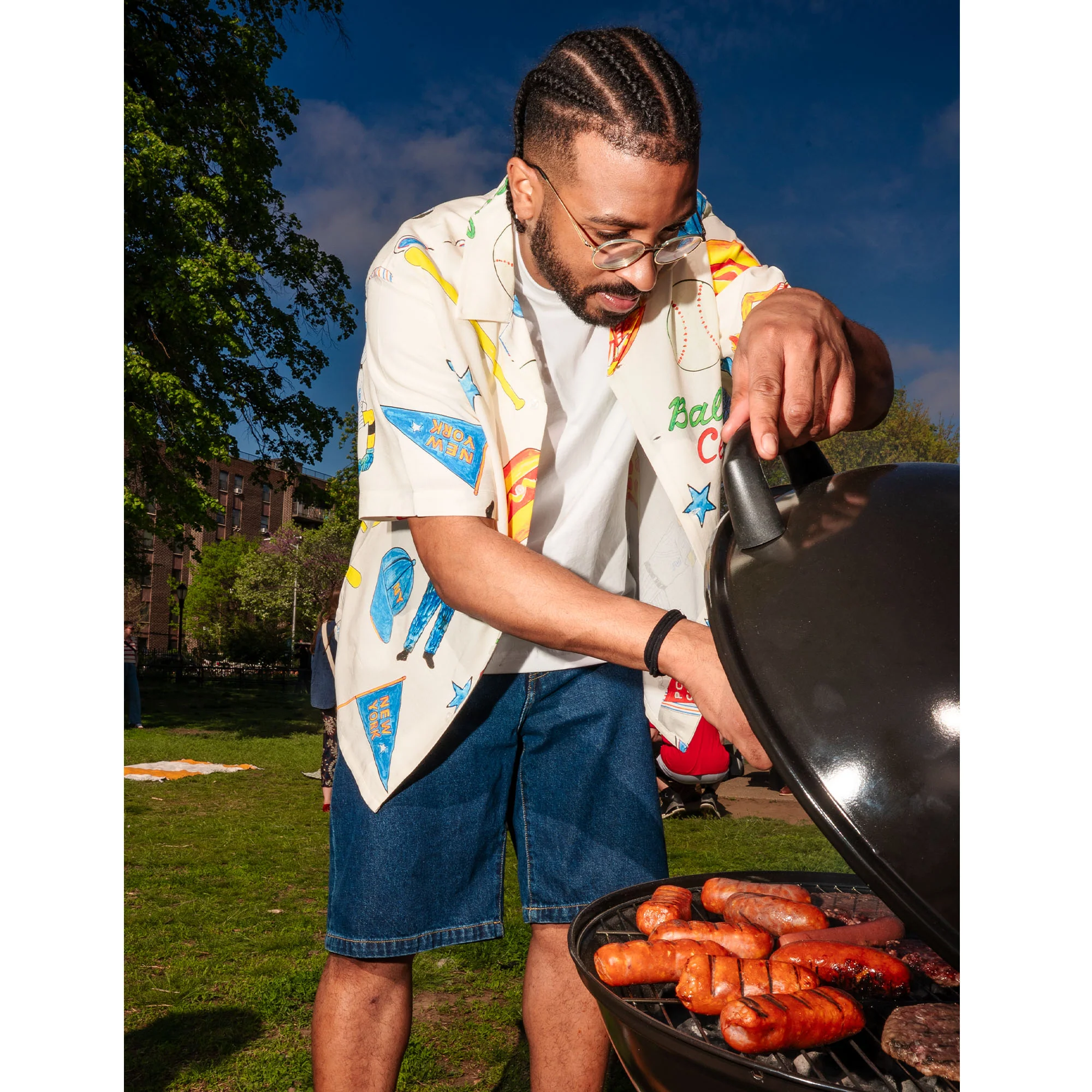 Ballpark Camp Collar Shirt - Image 7